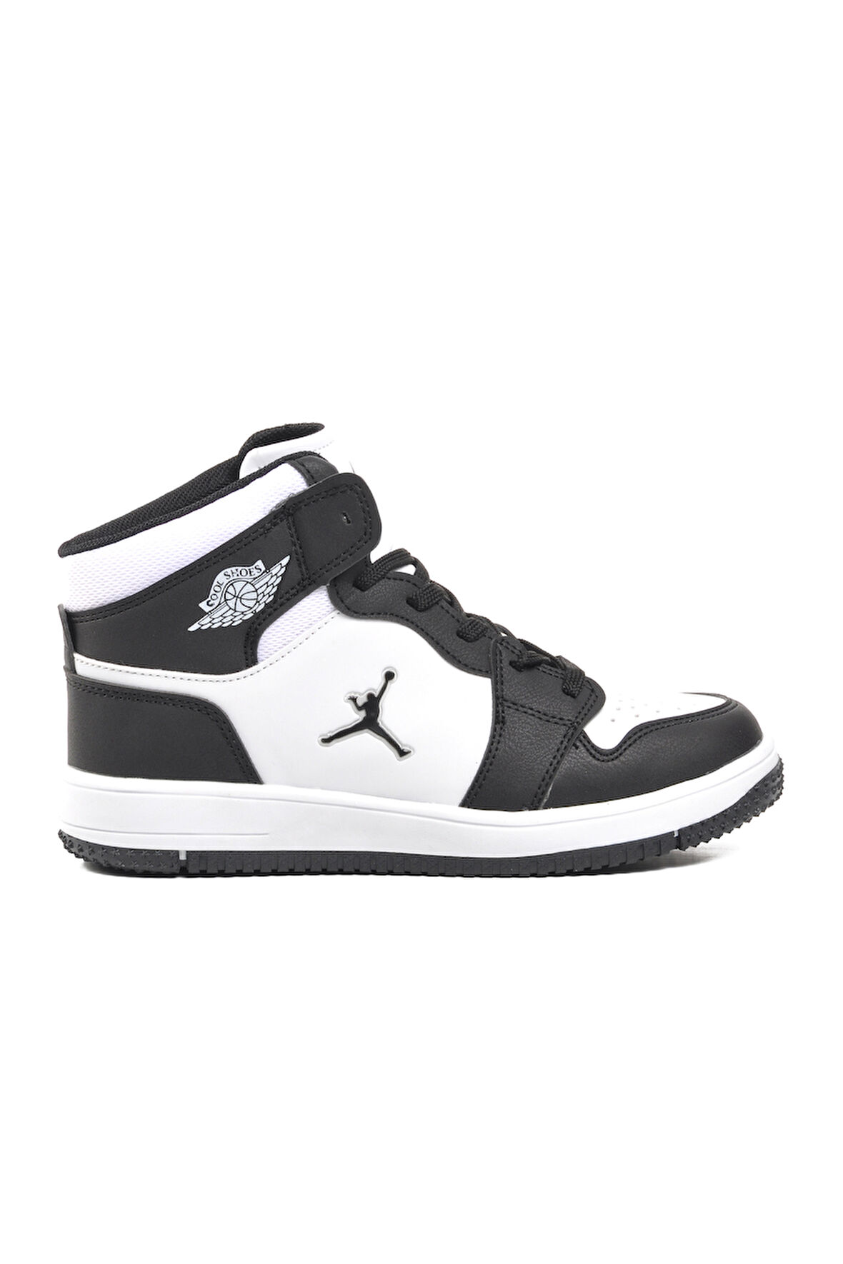 Aspor Siyah Beyaz Erkek Çocuk Hi Sneaker