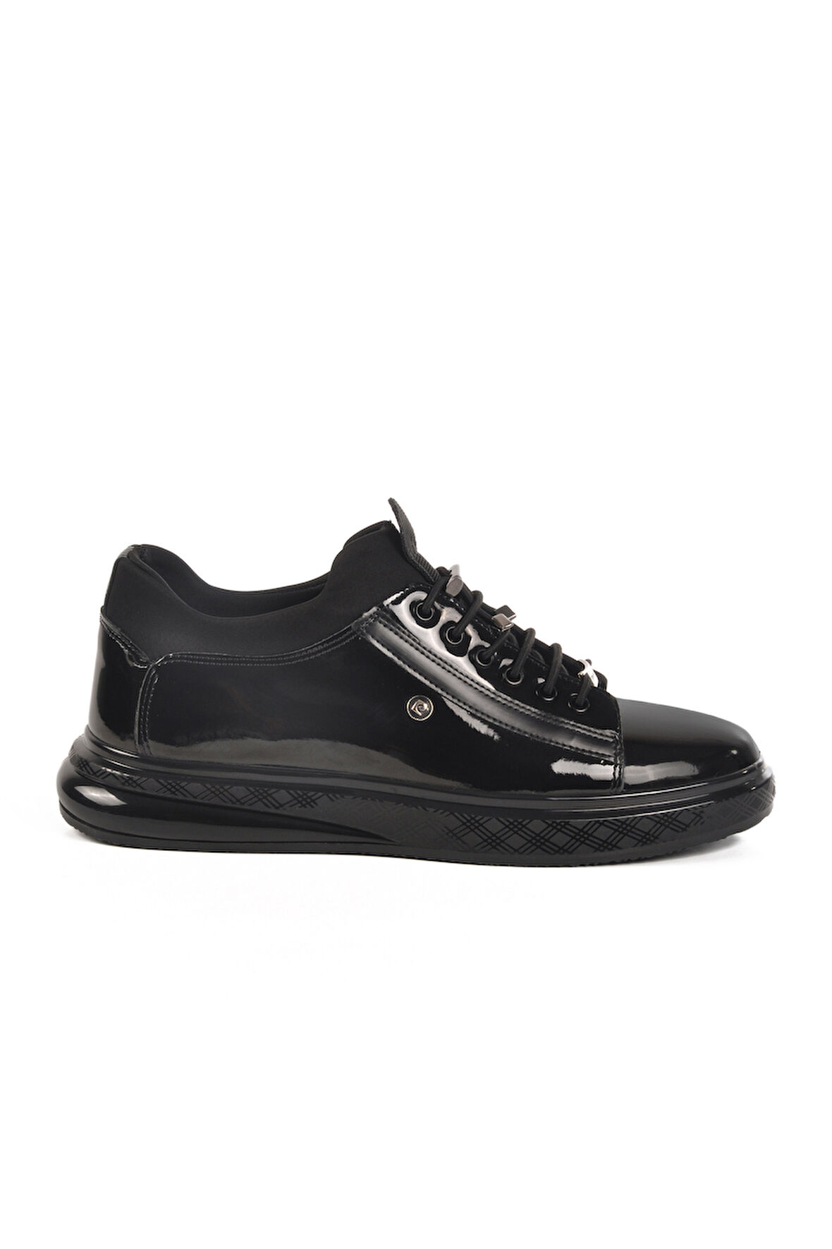 Pierre Cardin Siyah Rugan Hakiki Deri Erkek Sneaker