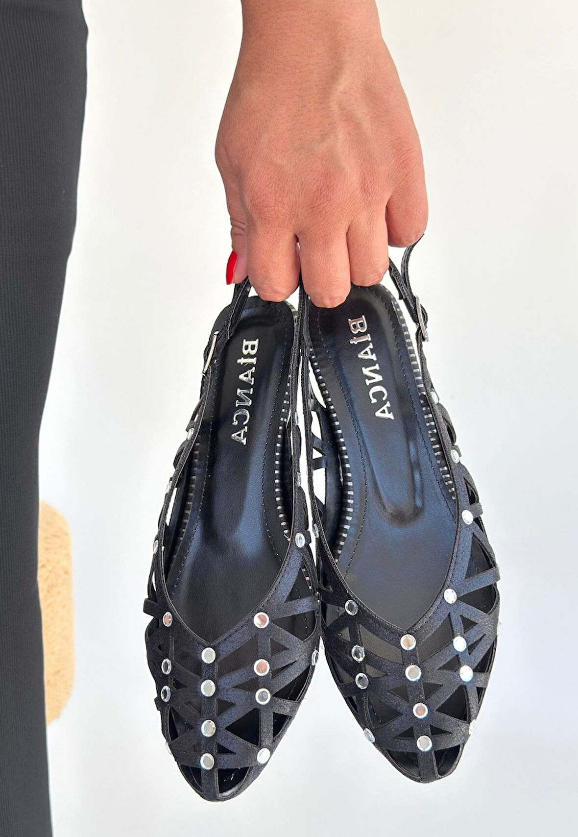 Pabucmarketi Siyah Kadın Günlük Ayakkabı