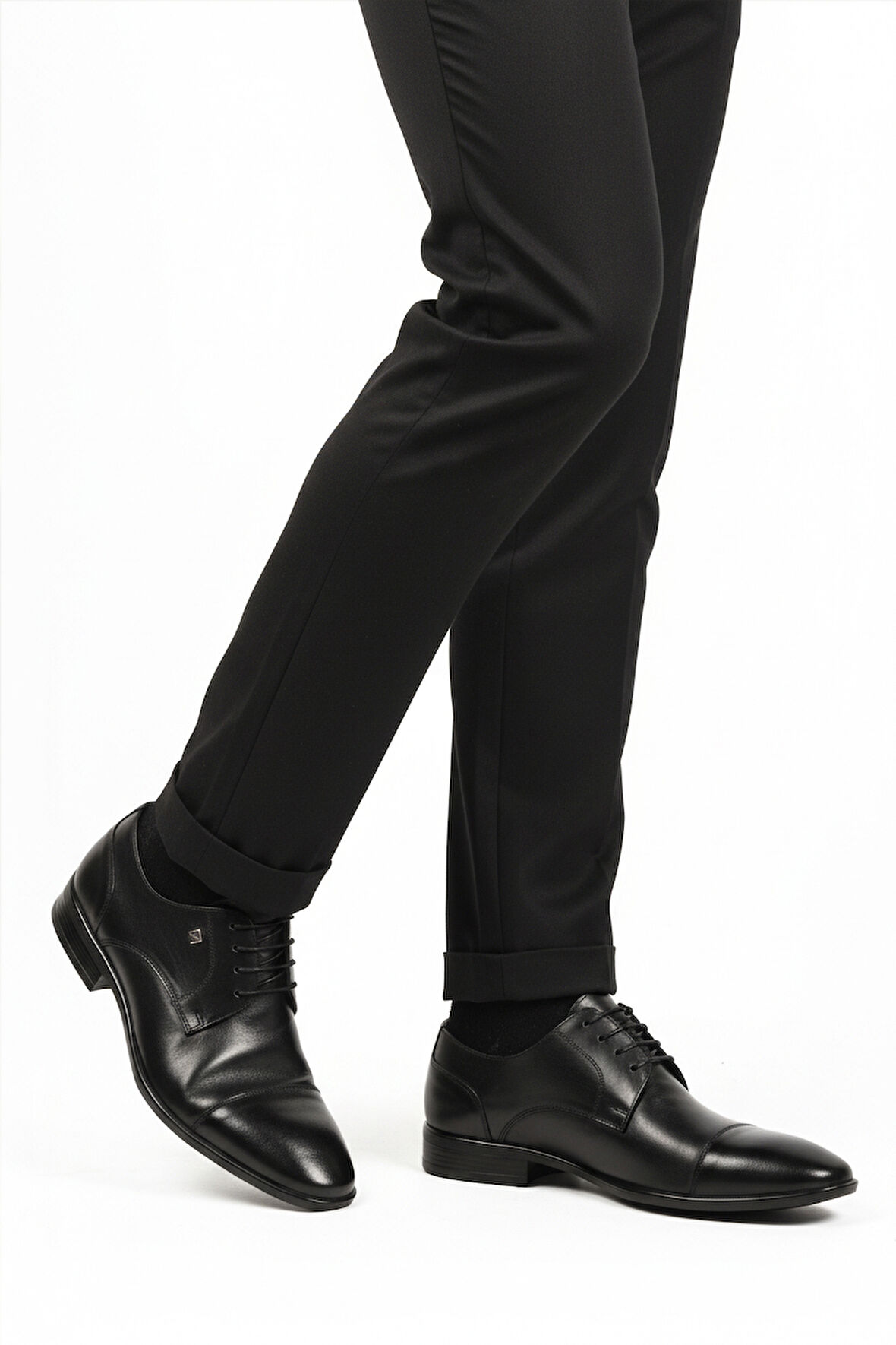 Fosco Siyah Hakiki Deri Erkek Klasik Ayakkabı