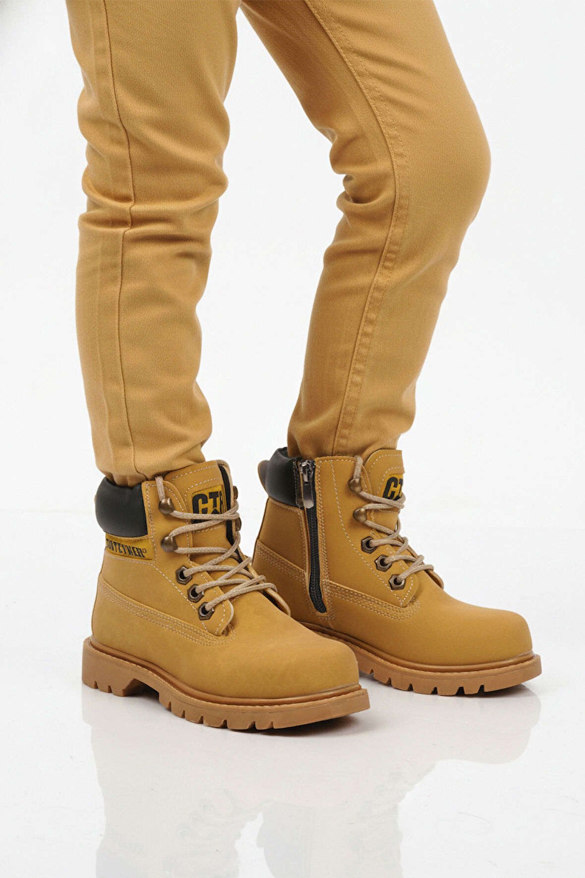 Conteyner Camel Nubuk Erkek Çocuk Worker Bot