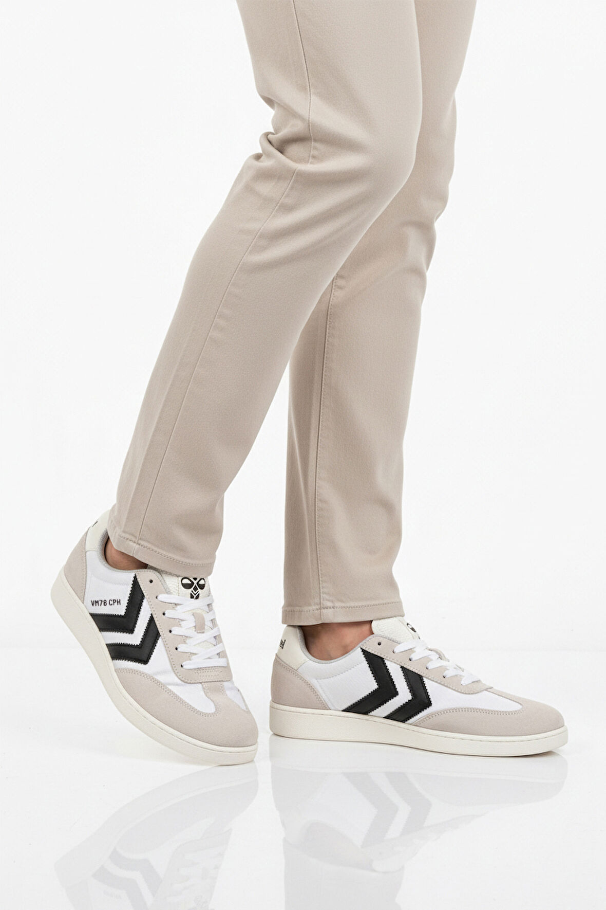 Hummel Beyaz Süet Detaylı Unisex Sneaker