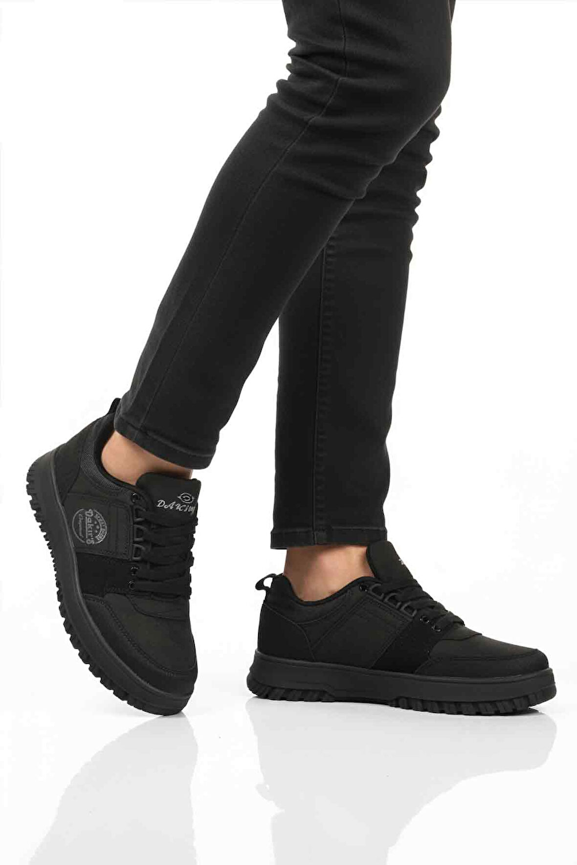 Dakır's Siyah Bağcıklı Erkek Casual Ayakkabı