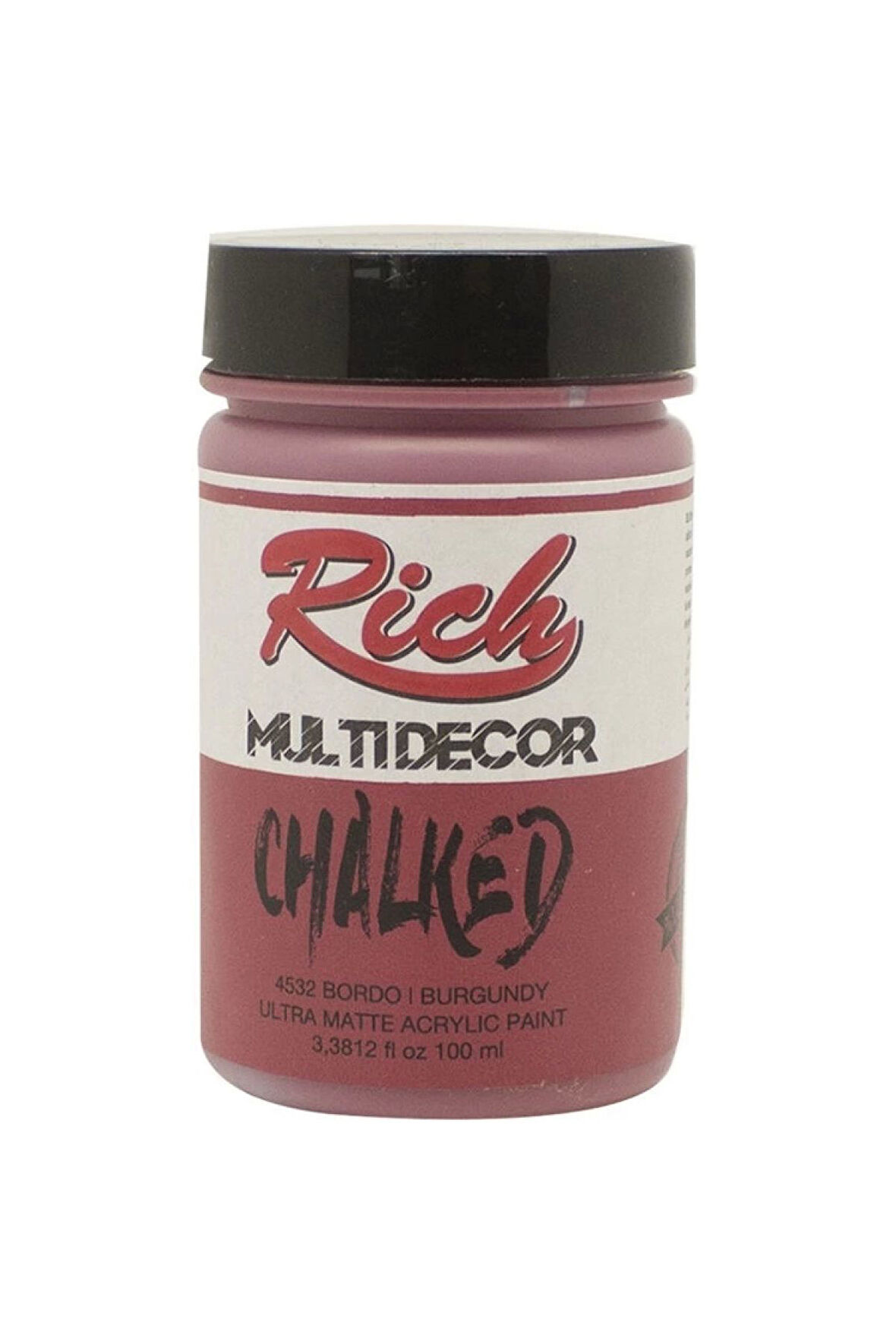 Mdc-100-4532 Multi Decor Chalked 100 Cc Bordo