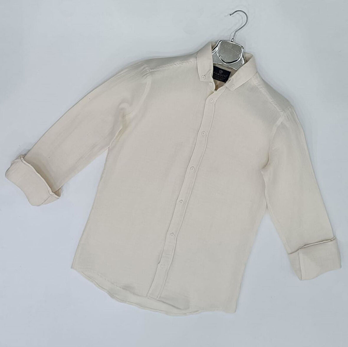 Panotti Slim Fit Uzun Kol Müslim Erkek Gömlek