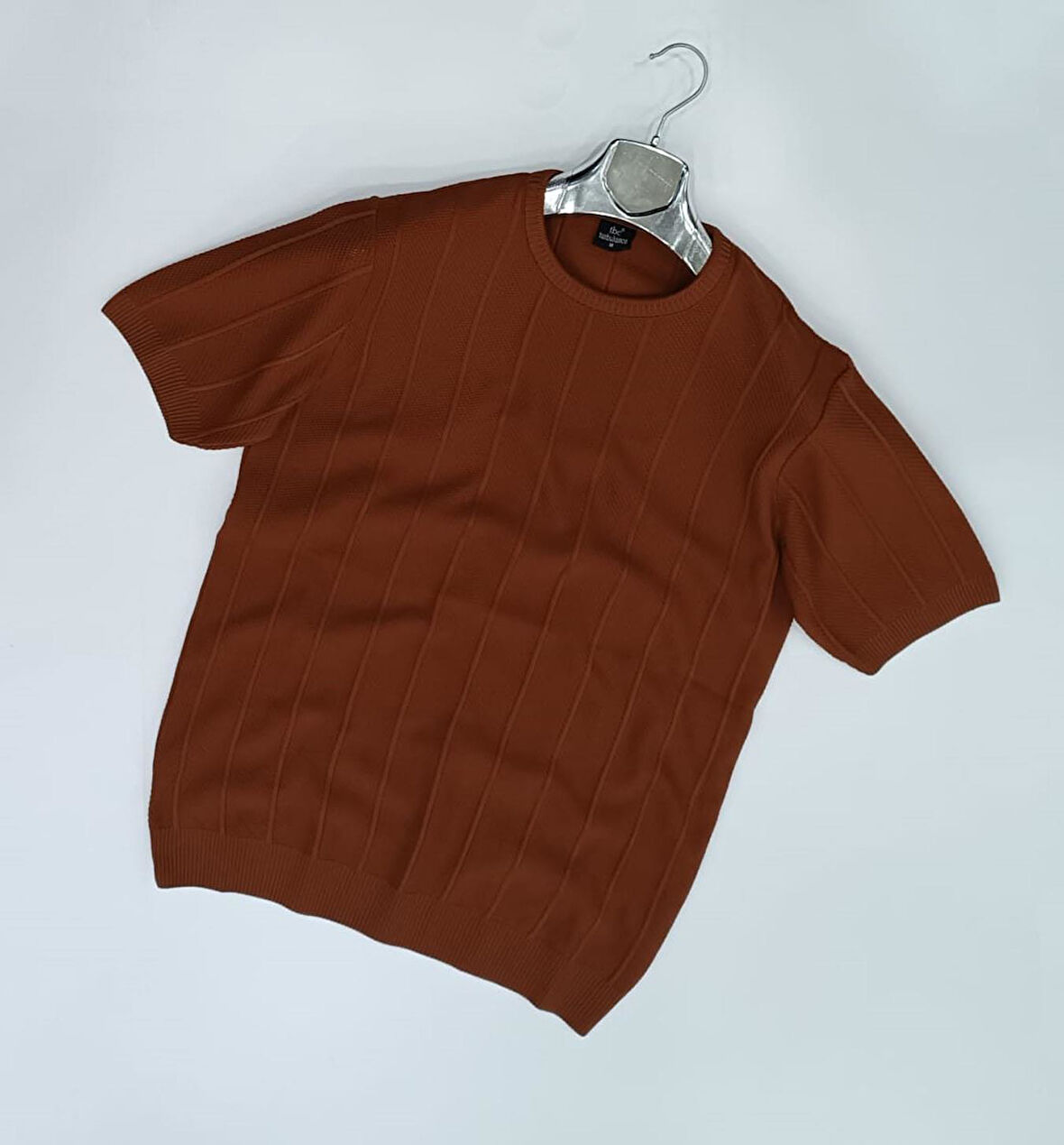 Turbulance Bisiklet Yaka Kısa Kol Erkek Örme Triko Tişört