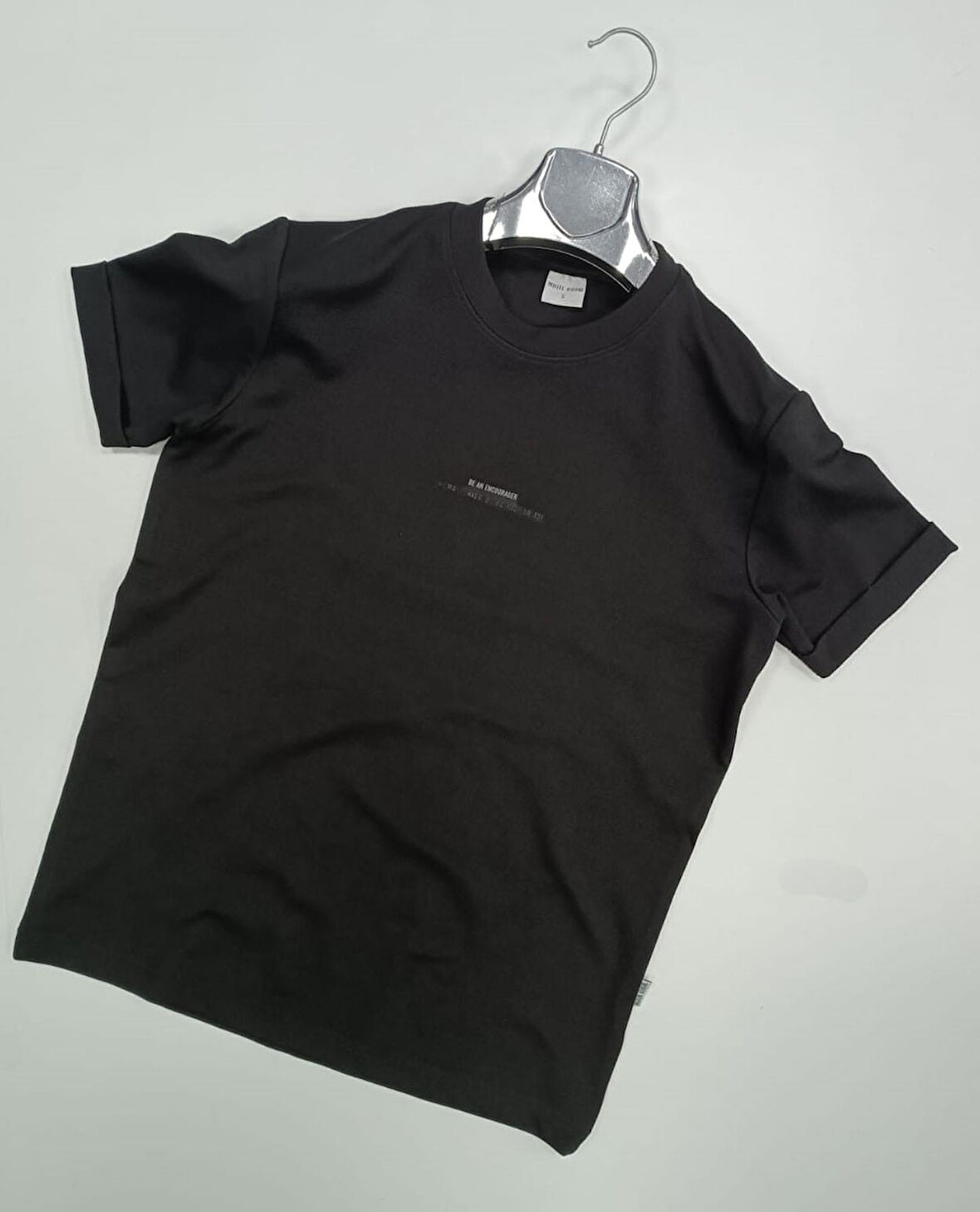 White Room Slim Fit Erkek Kısa Kol Tshirt  7276