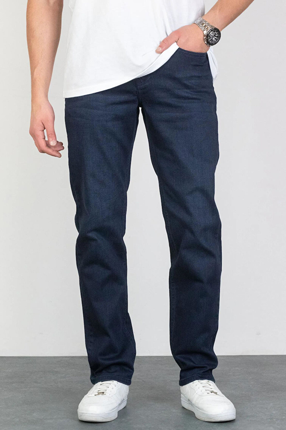 Captiva Regular Fit Likralı Erkek Jean Pantolon 7280