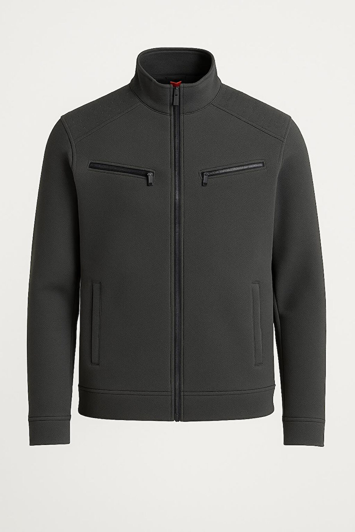 Xavir Büyük Beden Erkek Fermuarlı Mevsimlik Ceket - 7451