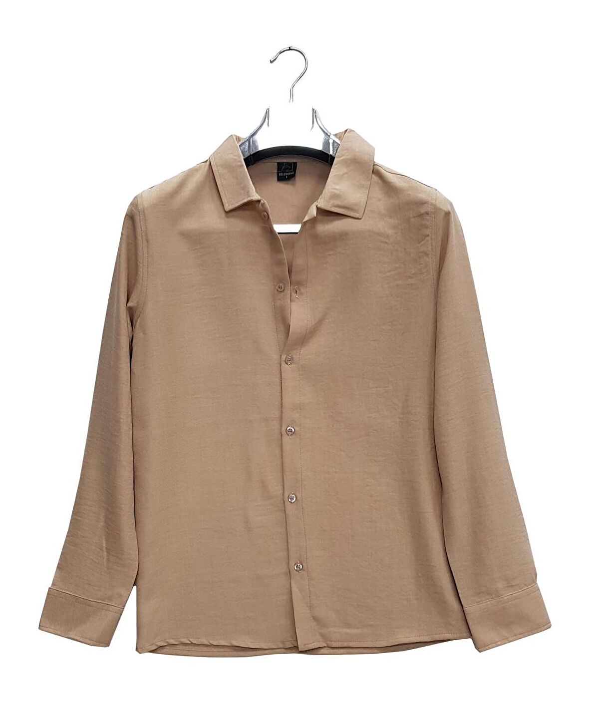 Beleshing Erkek Pamuklu Yazlık Uzun Kollu Gömlek-6641