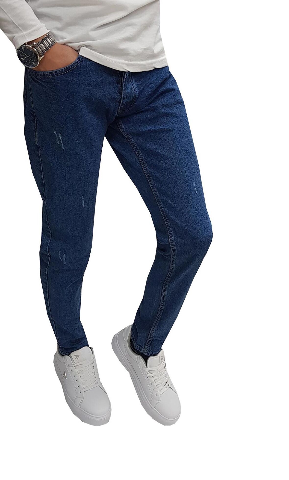 Black Wood Slim Fit Mavi Jean Pantolon-6685