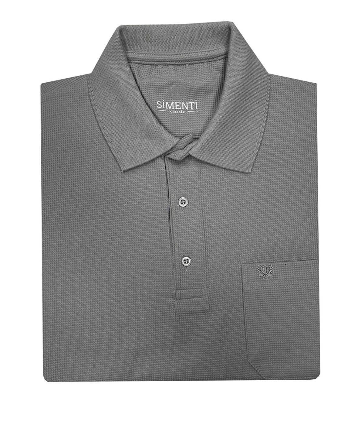 Simenti Regular Fit Erkek Polo Yaka Sweatshırt-6906