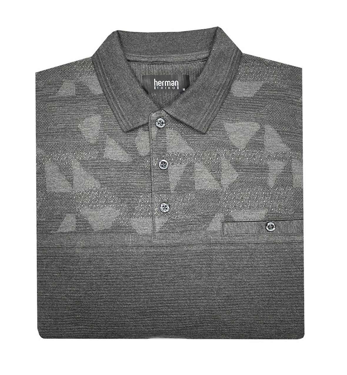 Regular Fit Erkek Polo Yaka Selanik Kazak-7128