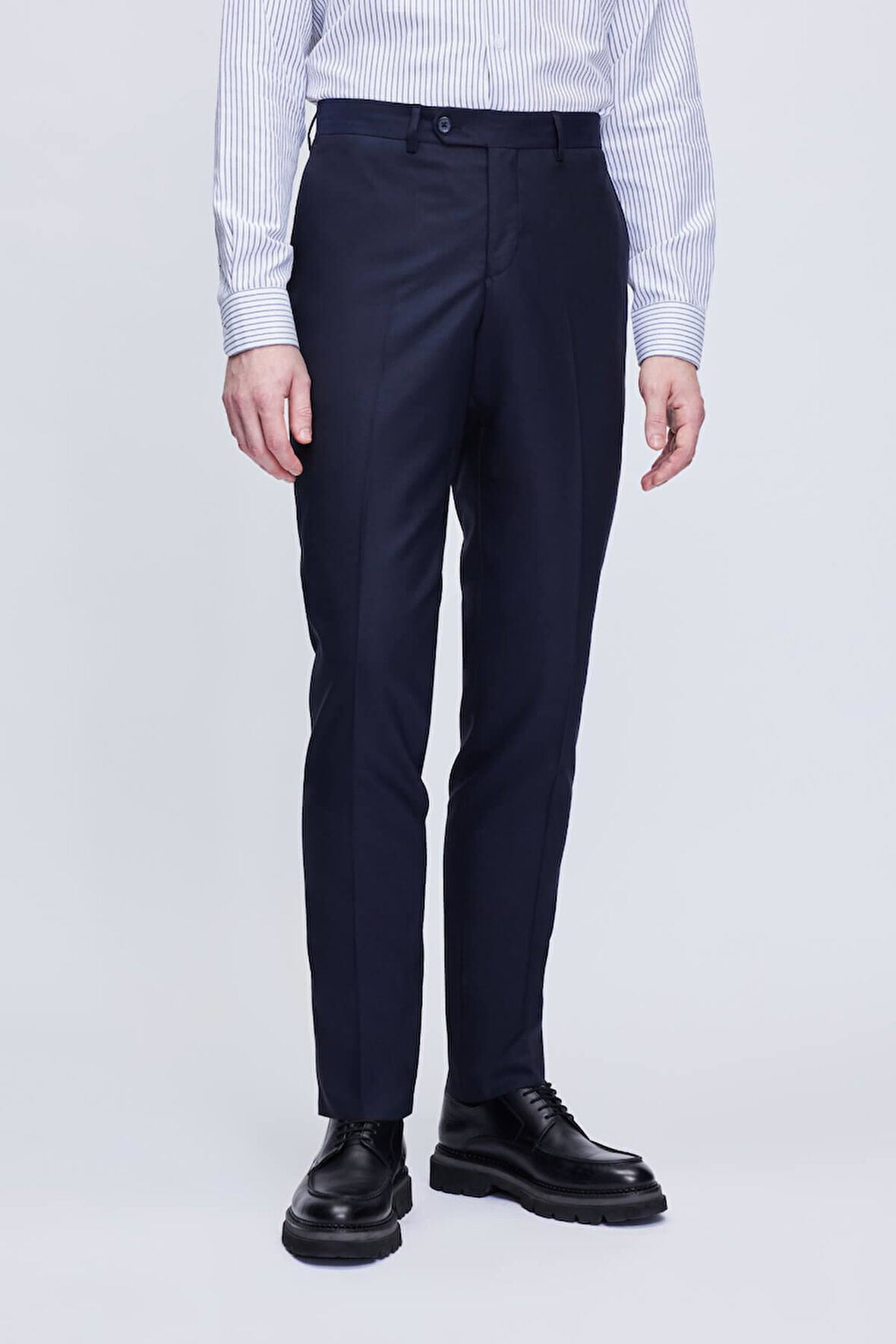 Avasar Erkek Lacivert Regular Fit Kumaş Pantolon-7220