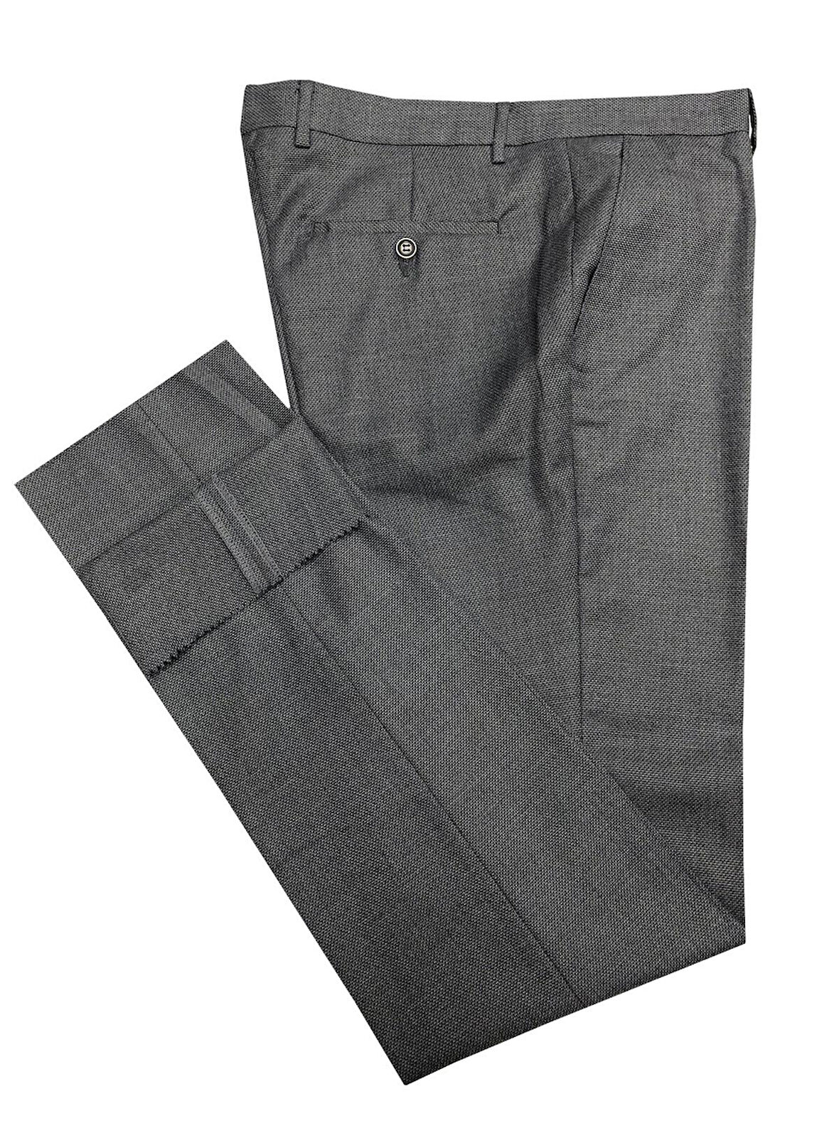 Avasar Erkek Gri Regular Fit Kumaş Pantolon-7222