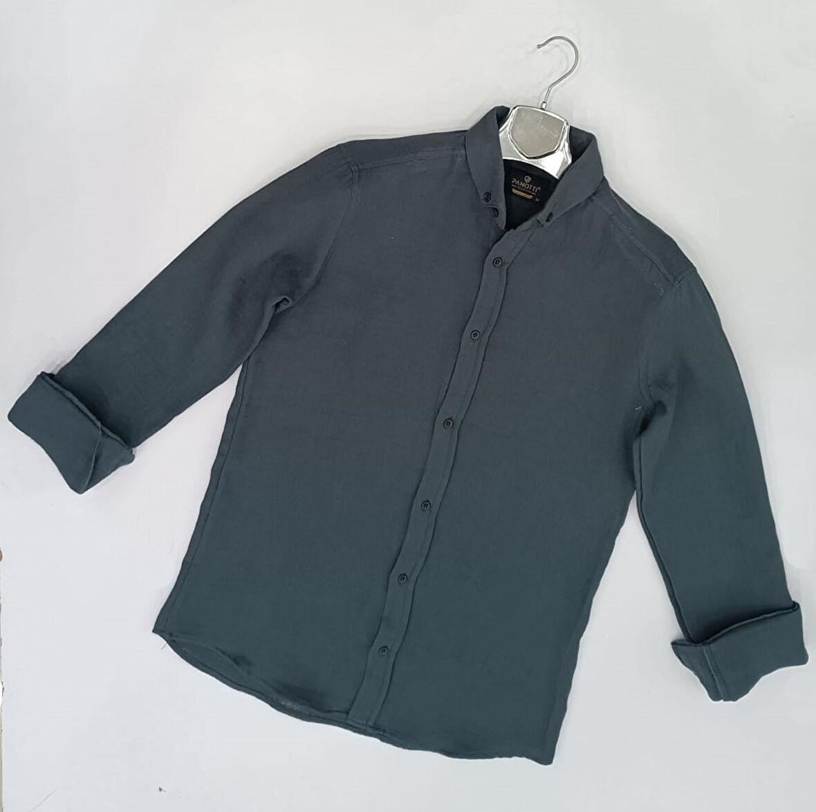 Panotti Slim Fit Uzun Kol Müslim Erkek Gömlek