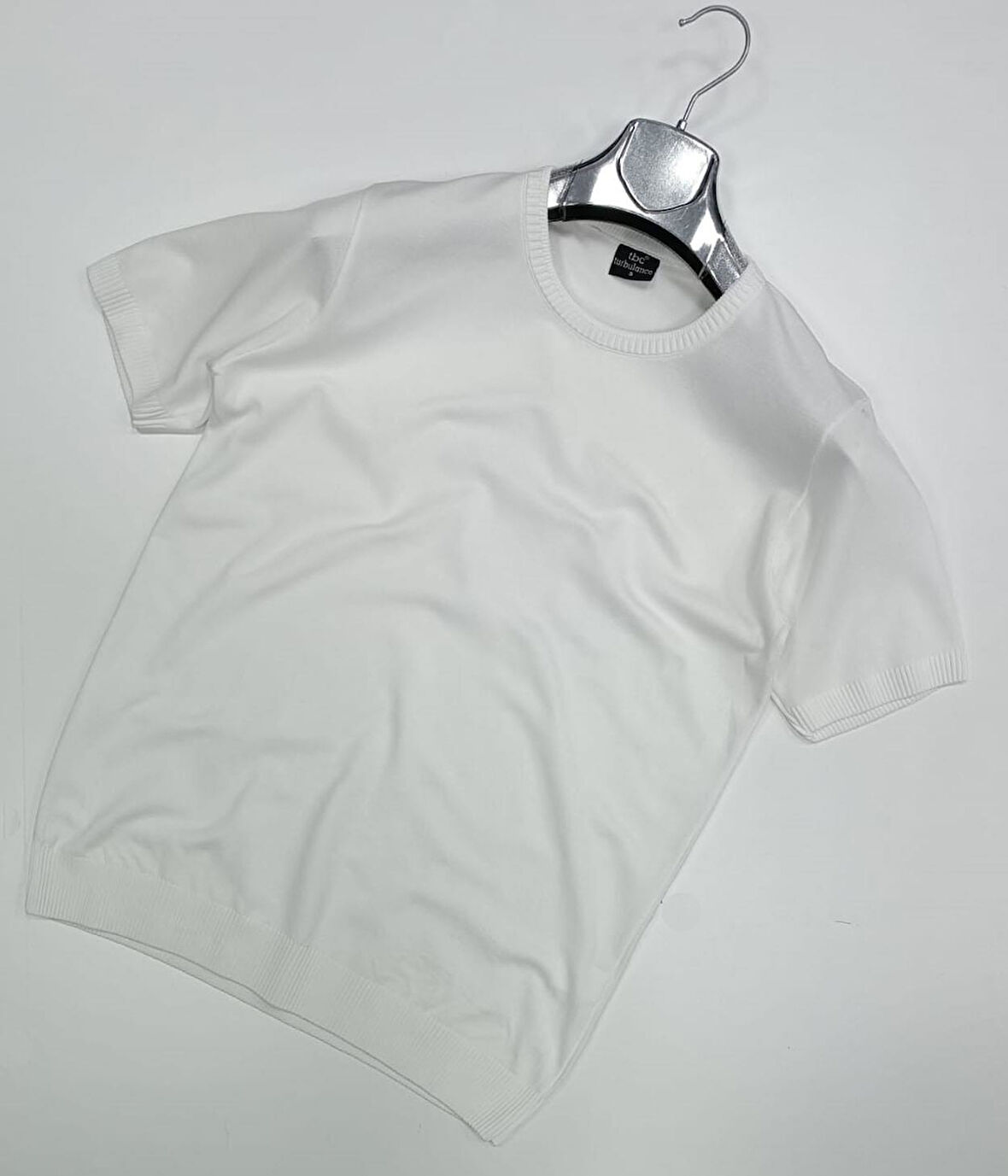 Turbulance Bisiklet Yaka Kısa Kol Erkek Örme Triko Tişört 7270