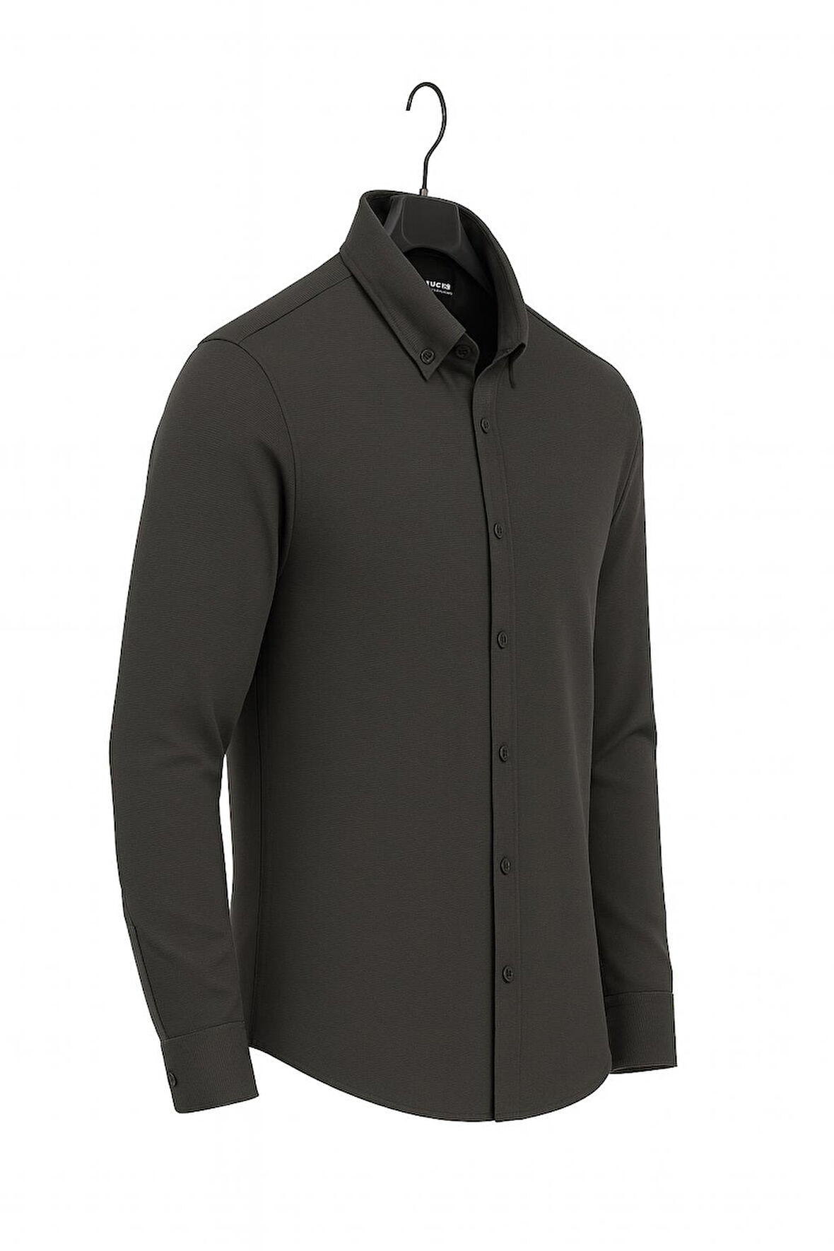 Gewer Uzun Kol Slim Fit İçi Polarlı Erkek Gömlek - 7440