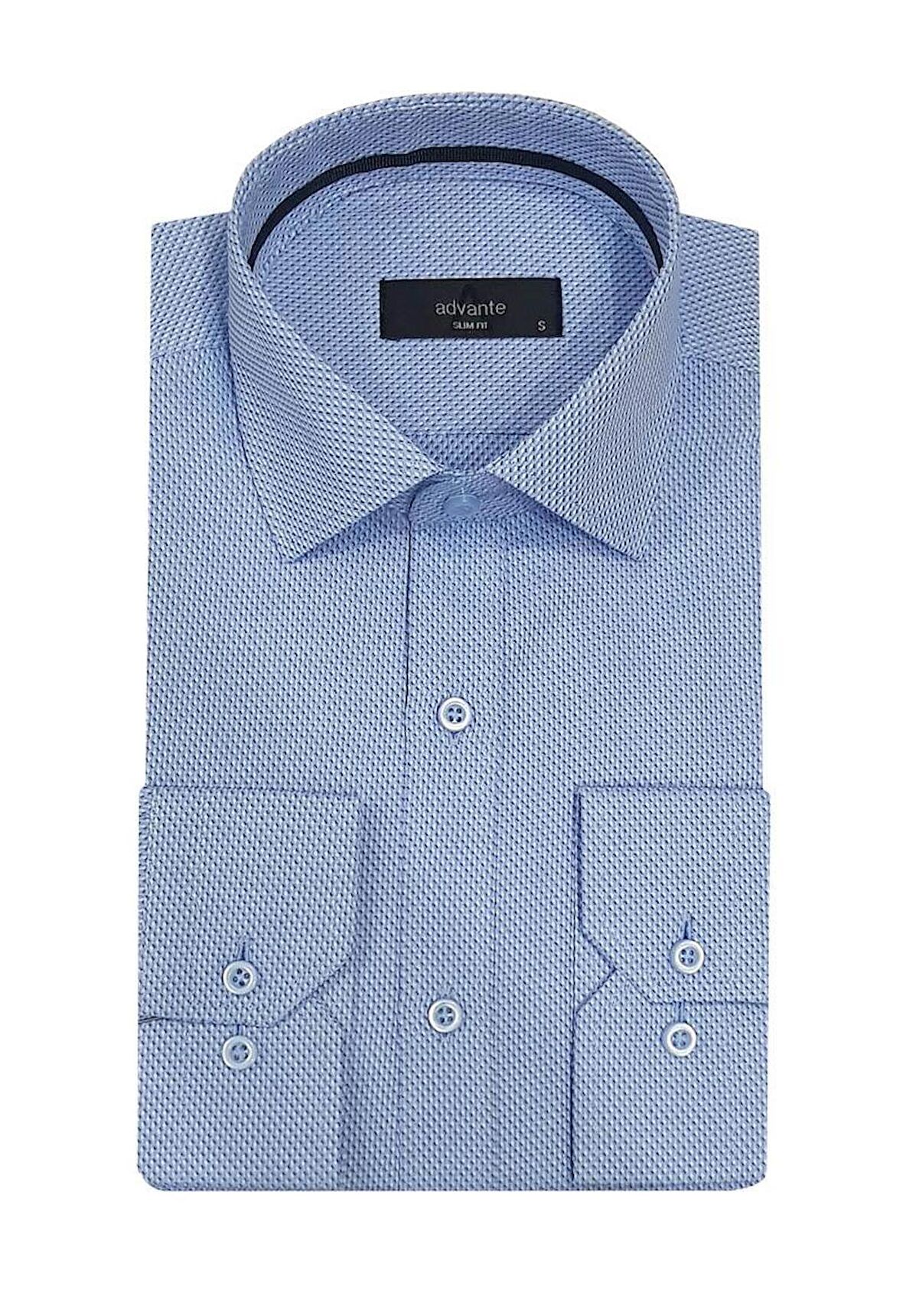 Advante Slim Fit Pamuk Saten Erkek Gömlek - 4926