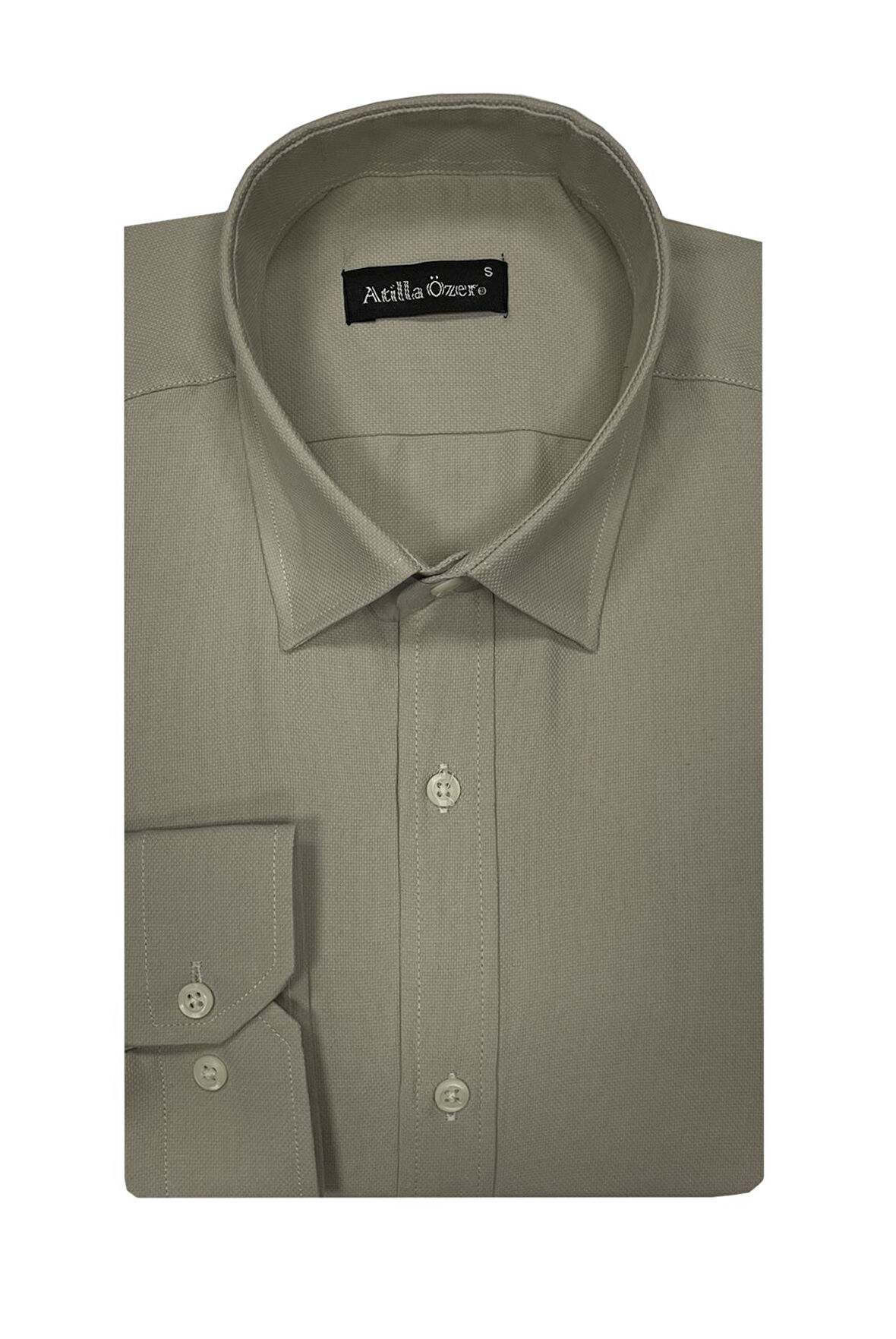 Atilla Özer Uzun Kol Slim Fit Erkek Gömlek-6849