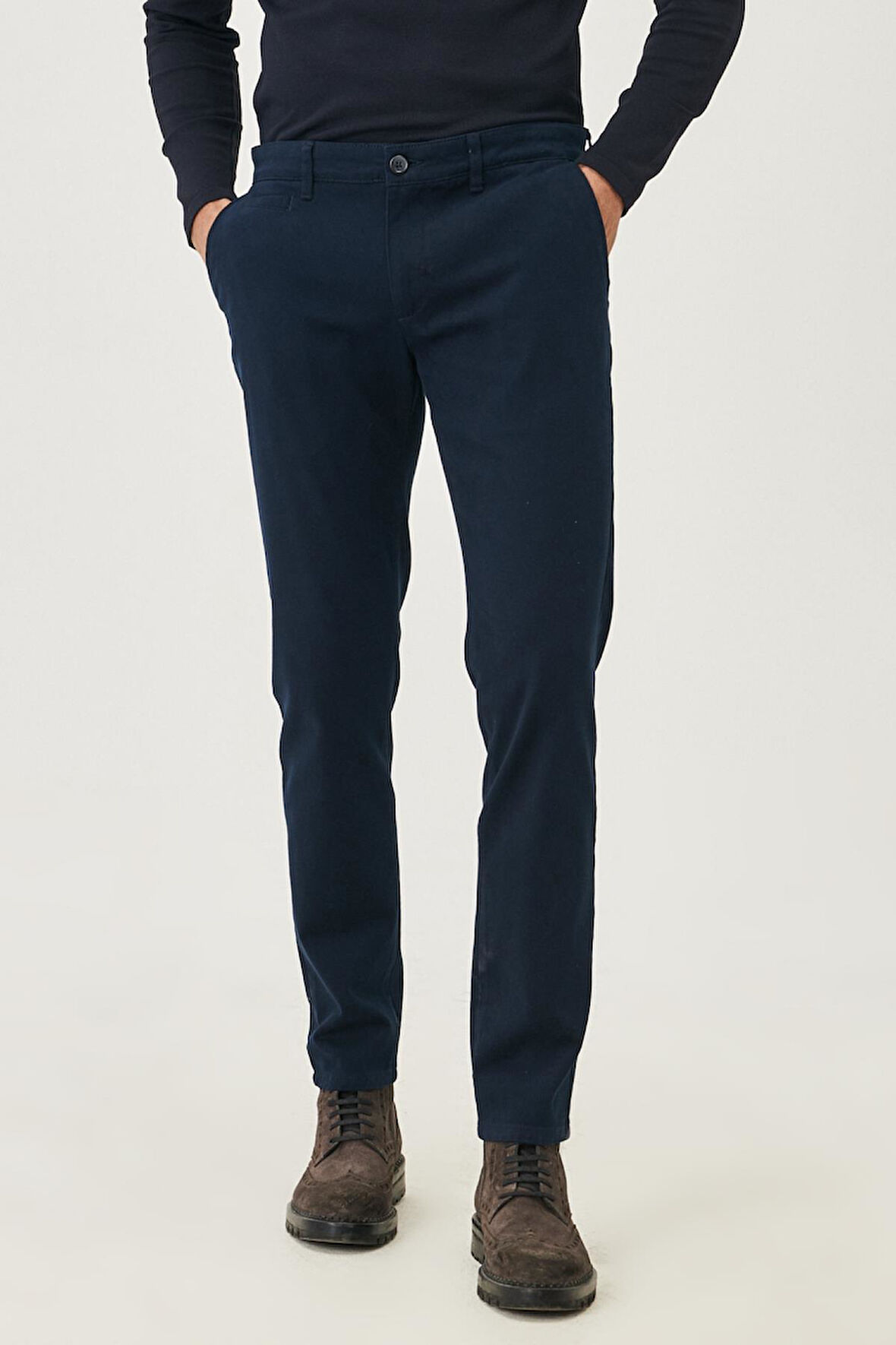 Big Rodoc Slim Fit Likralı Erkek Chino Pantolon