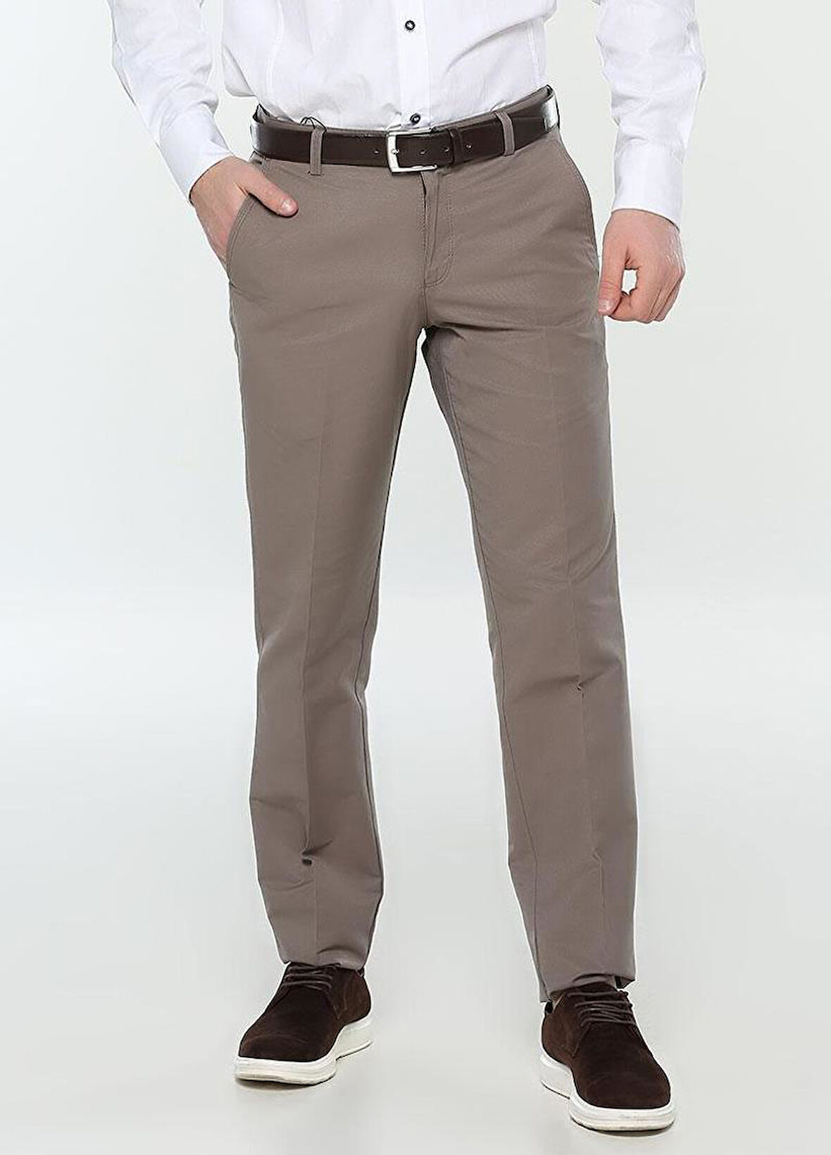 Hakamen Erkek Regular Fit Keten Pantolon 7338