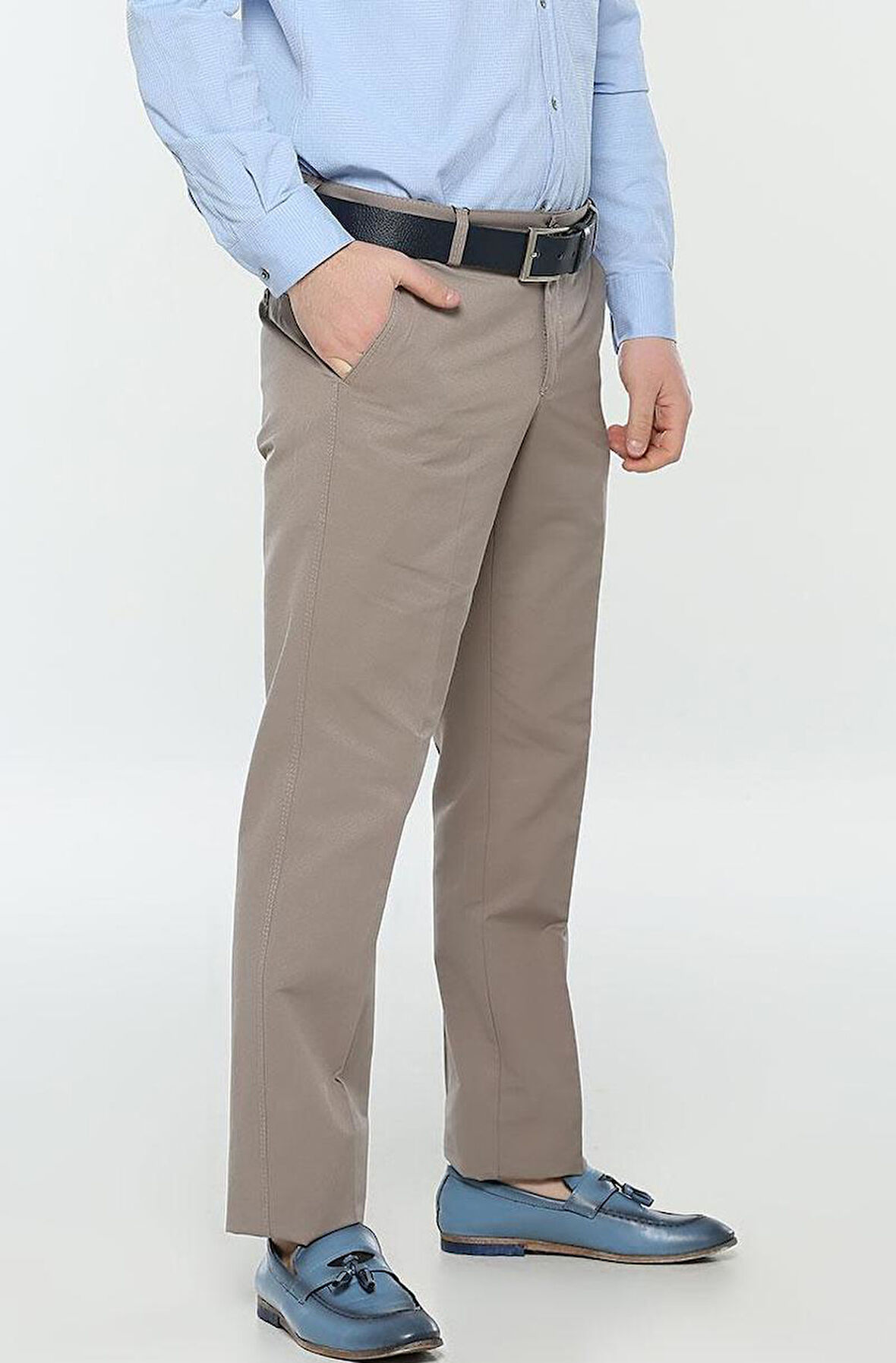 Hakamen Erkek Regular Fit Keten Pantolon 7338
