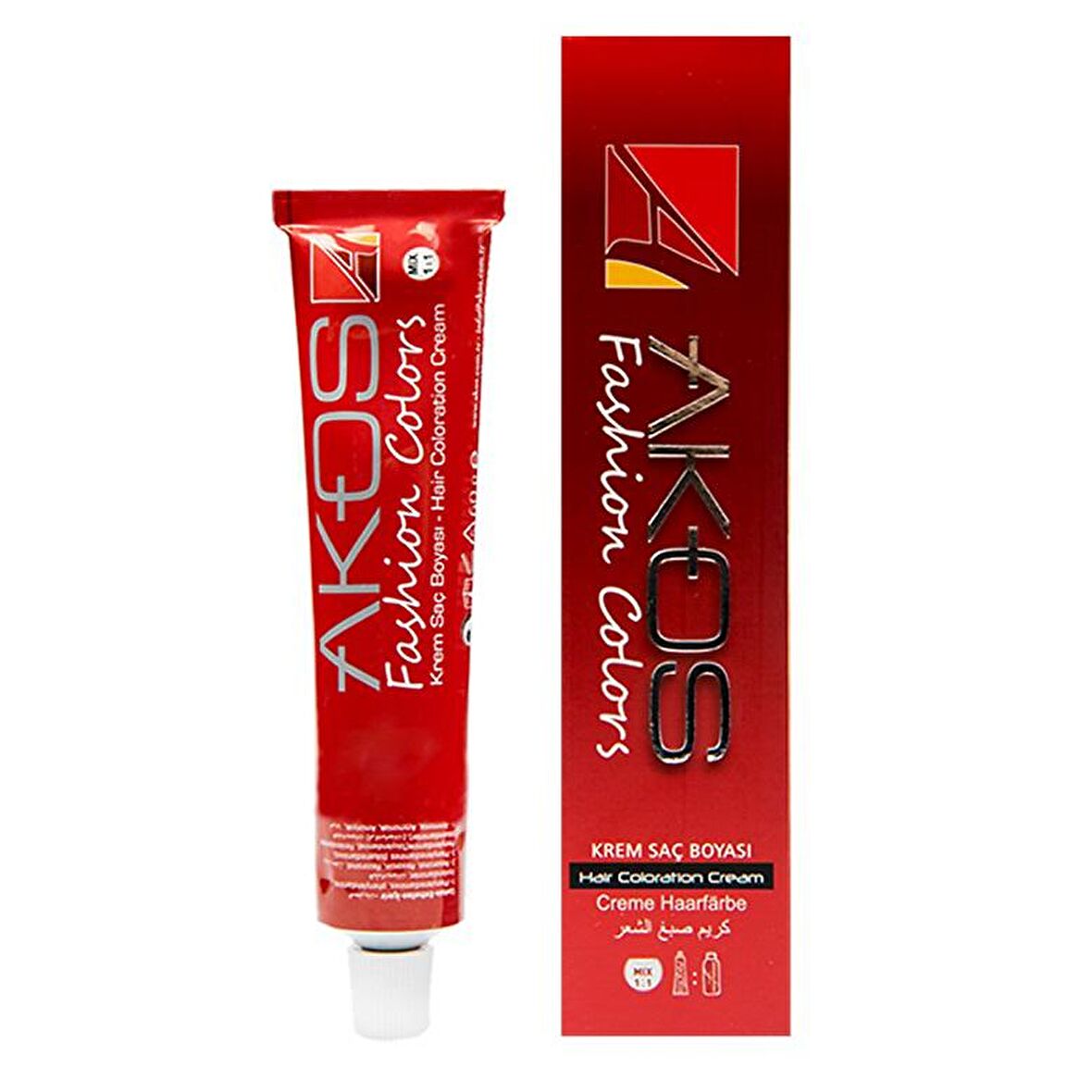 Akos Tüp Boya 60 ml - 3,53 Vişne Kızılı