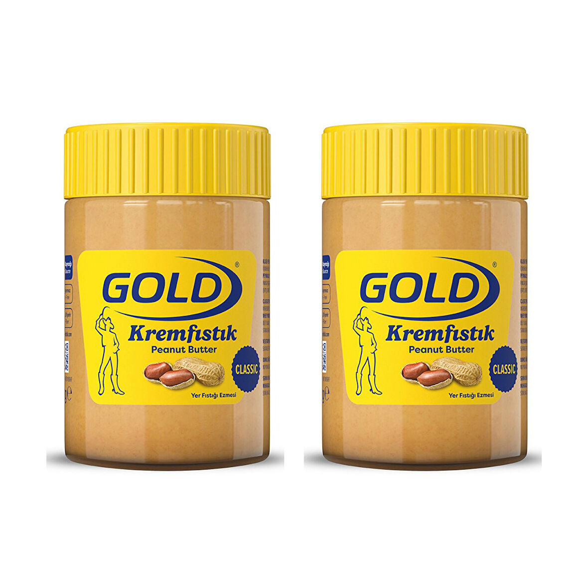 Gold Fıstık Ezmesi Classic 340 gr x 2 Adet