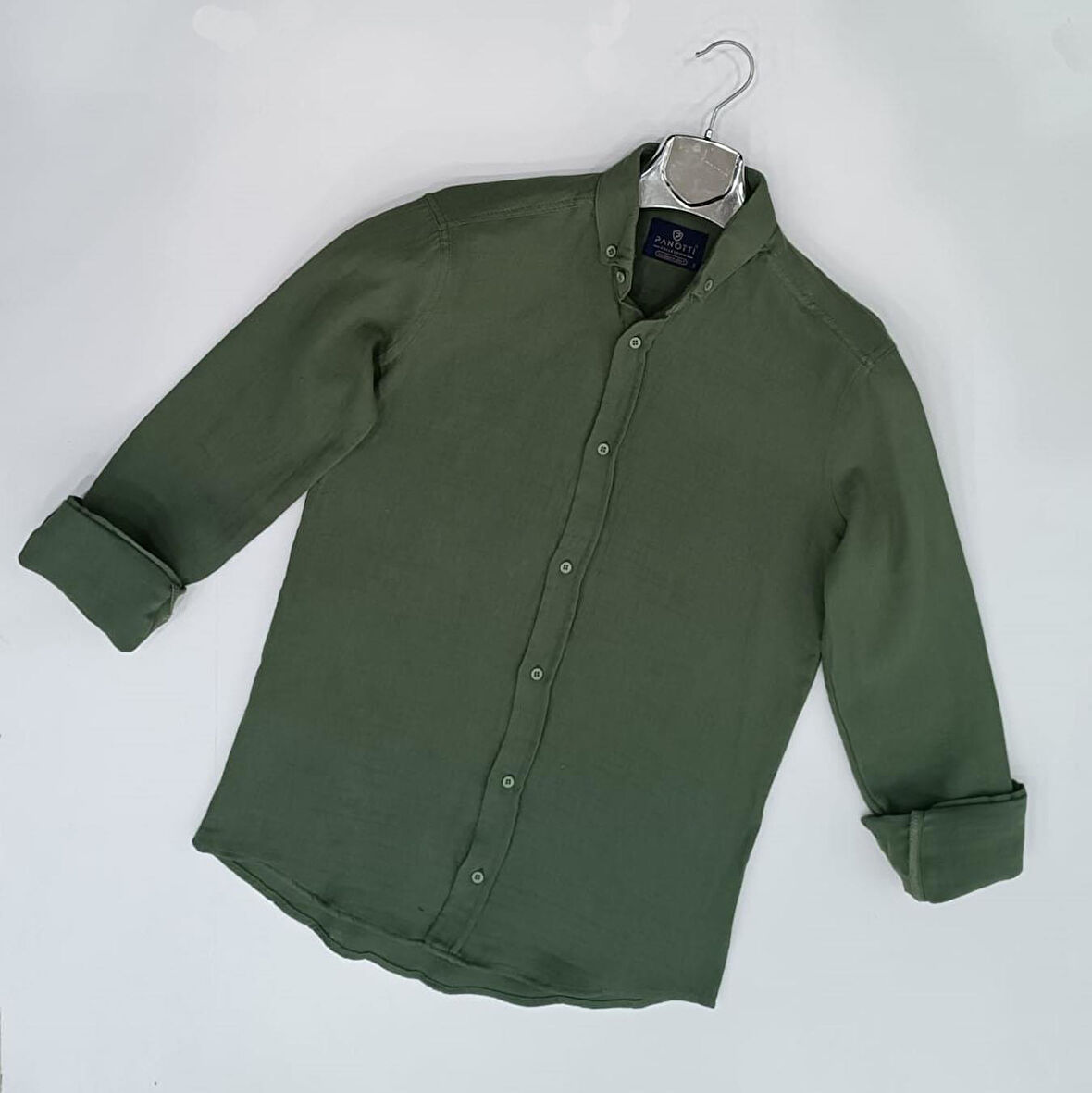 Panotti Slim Fit Uzun Kol Müslim Erkek Gömlek
