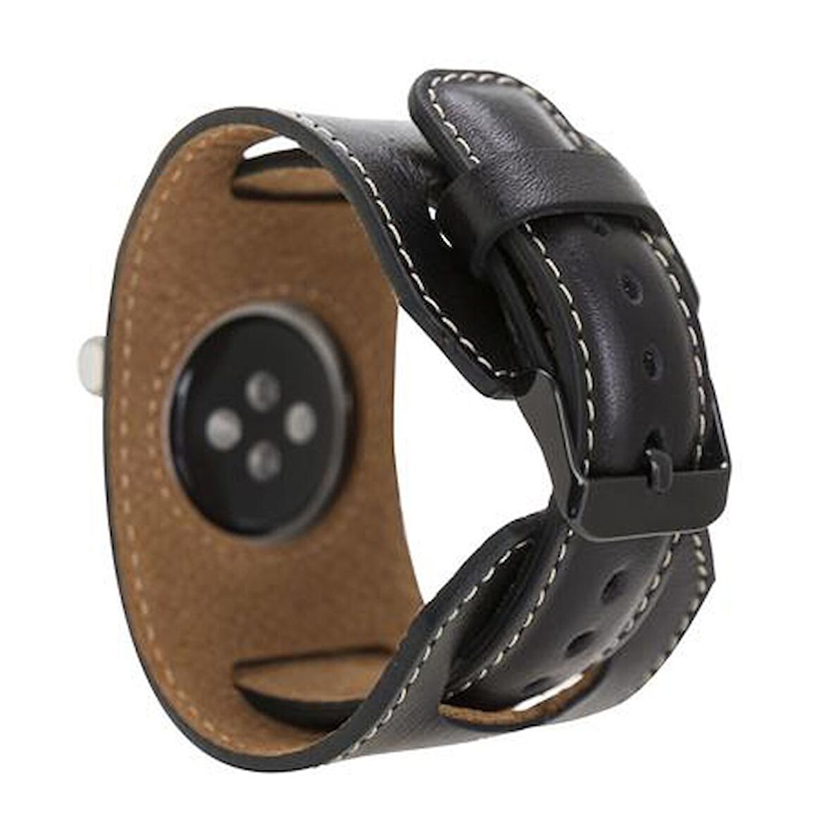 Bouletta Apple Watch Uyumlu Deri Kordon 42-44-45mm Cuff RST1