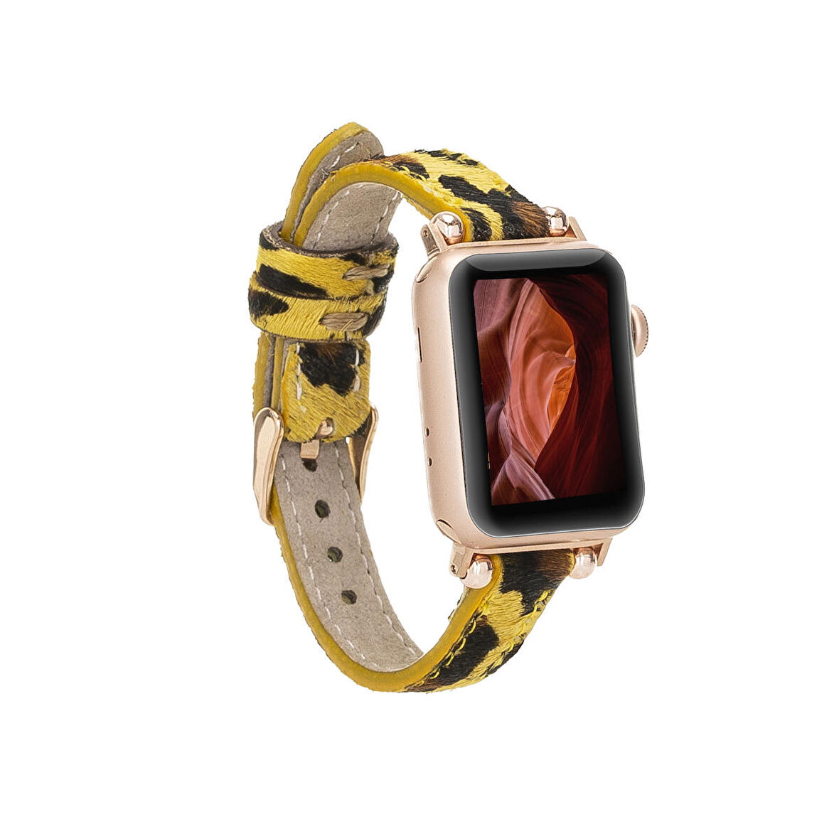 Apple Watch Uyumlu Deri Kordon 42-44-45mm LEO61