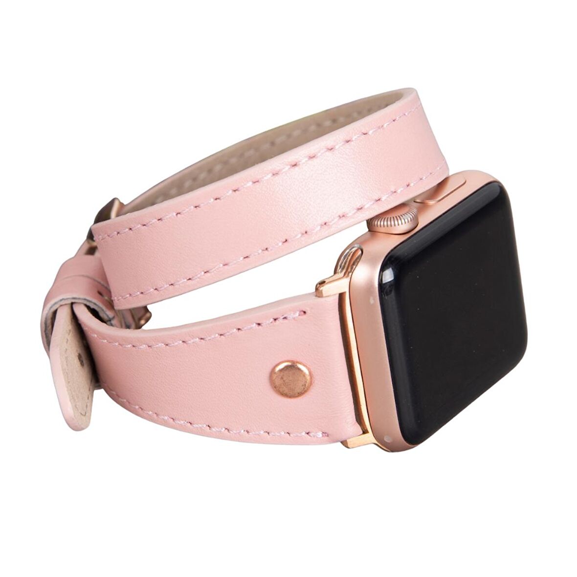 Bouletta Apple Watch Uyumlu Deri Kordon 42-44-45mm Slim DTRG NU2