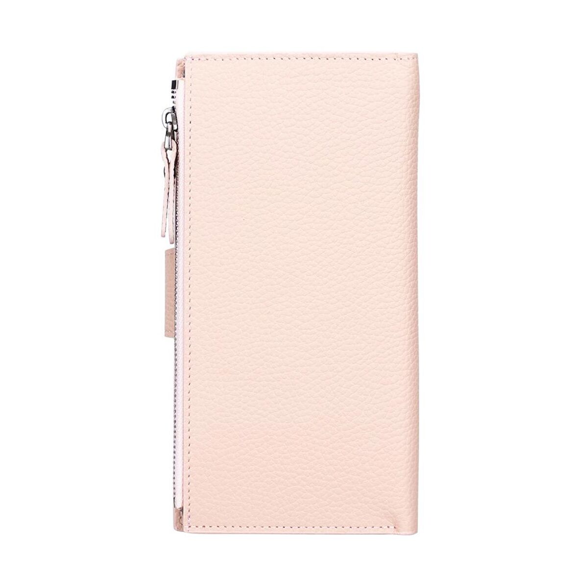 Lozan Strap 6.5 inch Uyumlu Deri Kartlıklı Kılıf ERC5 Pembe