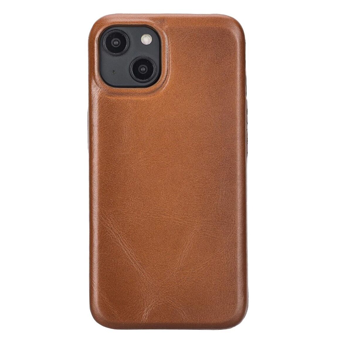 Apple iPhone 15 Uyumlu Deri Arka Kapak ROCK RST2E