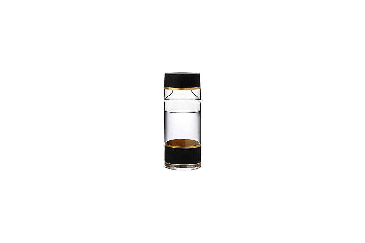 Başucu Sürahisi - Yatağınızın Yanında Bulunacak Gece Yarısı İçeceği İçin Bardak ve Şişe - Cam Sürahi 500 ml/Bardak 220 ml - Güzel Hediye Kutusu (ELEGANCE)
