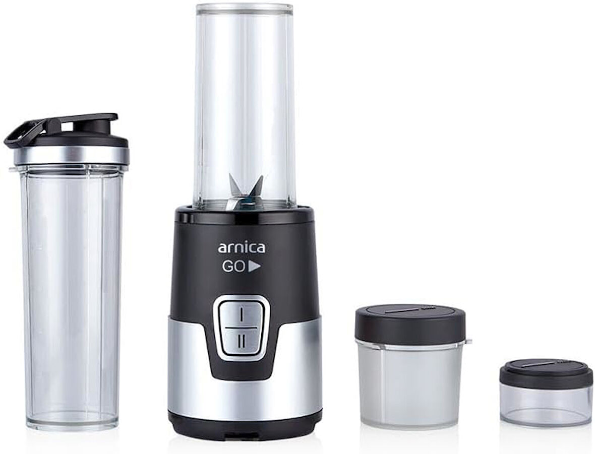 Go Inox Kisisel Blender Siyah Gri