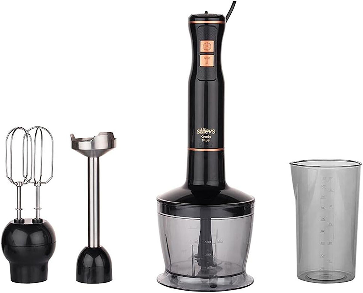 SGH22181 Kendo Plus El Blenderı Seti, Siyah/Bakır, Standart