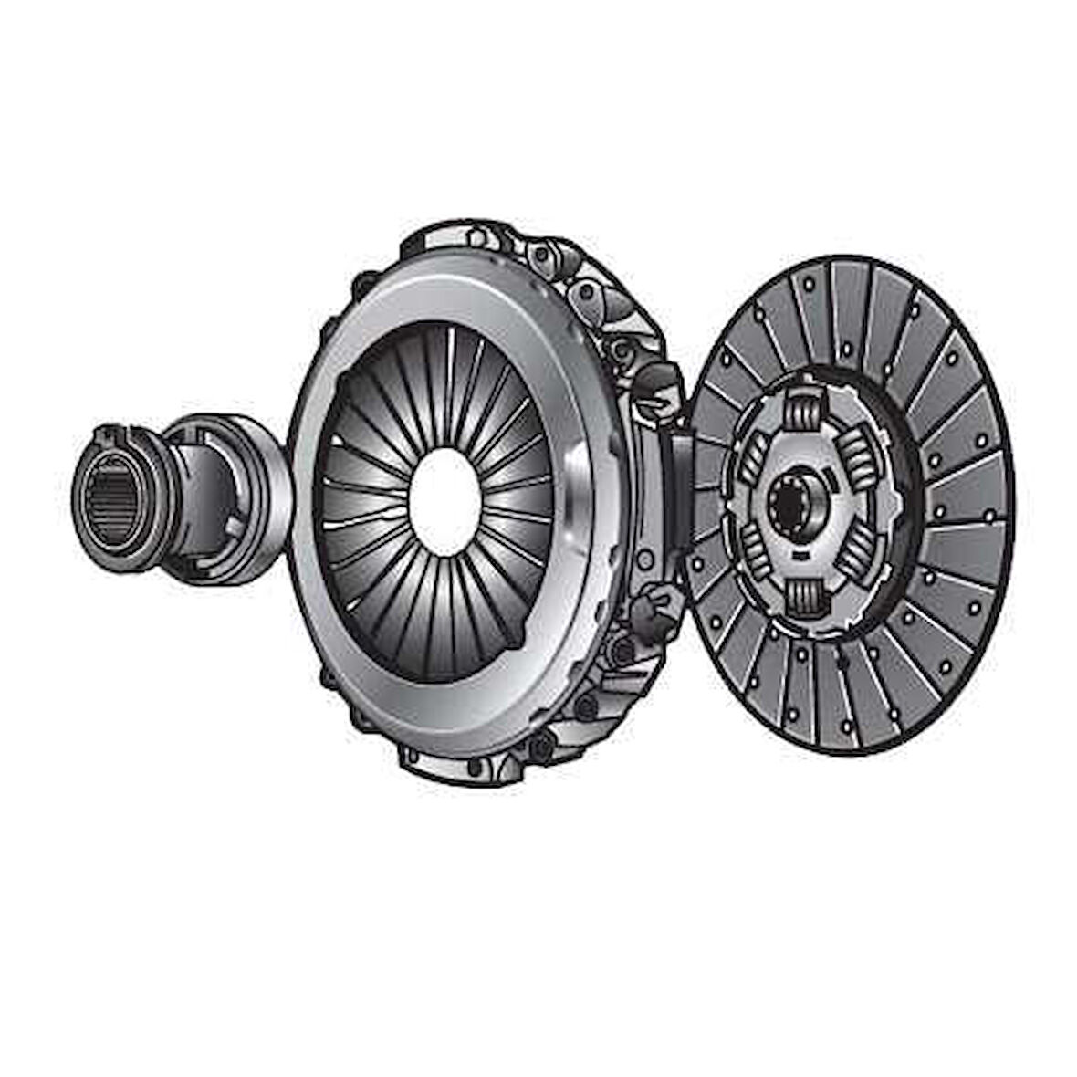 Mercedes Truck Debriyaj Seti Mercedes Travego Evobus Setra S400 - Valeo 827077