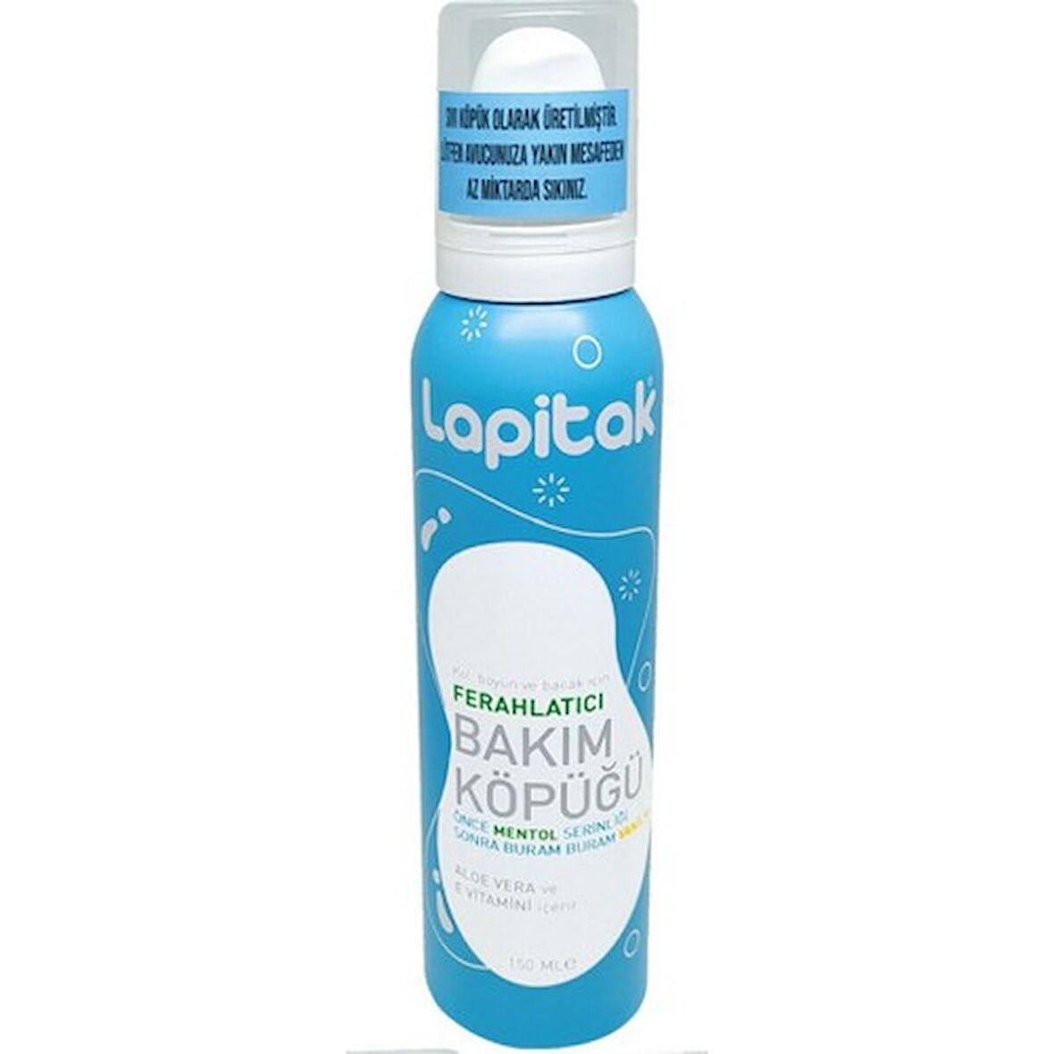 Lapitak Ferahlatıcı Bakım Köpüğü 150 ml