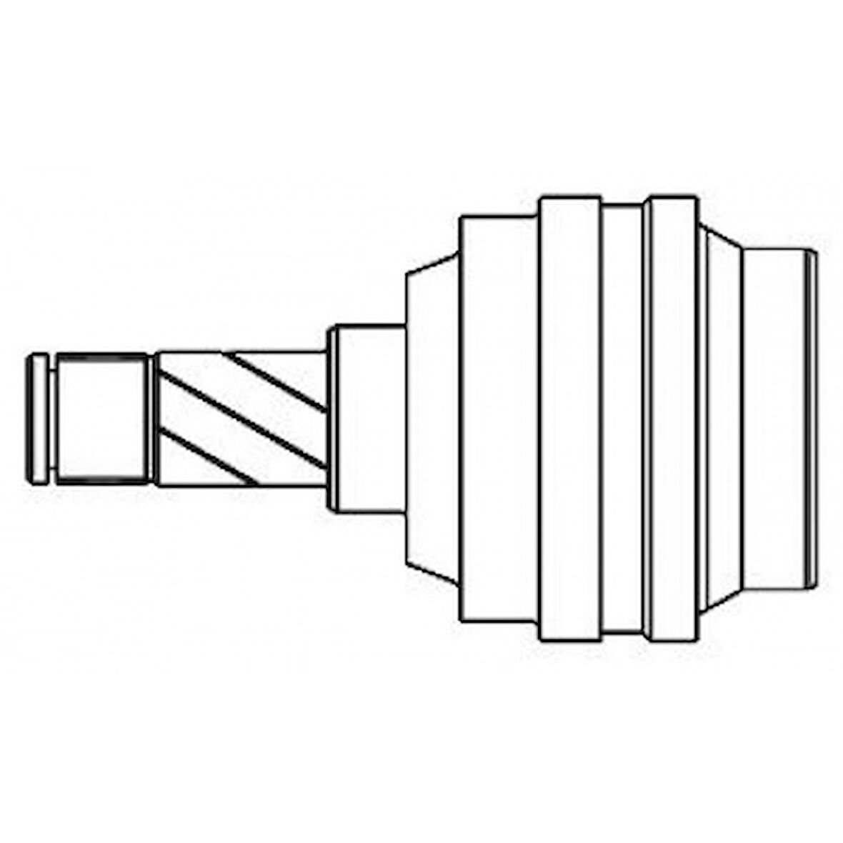 Opel Aks Kafası IC Vectra A Vectra B Astra F Astra G 18sv 20ne X18xe X20xev X17td X20dth Y20dth - Gsp 644002