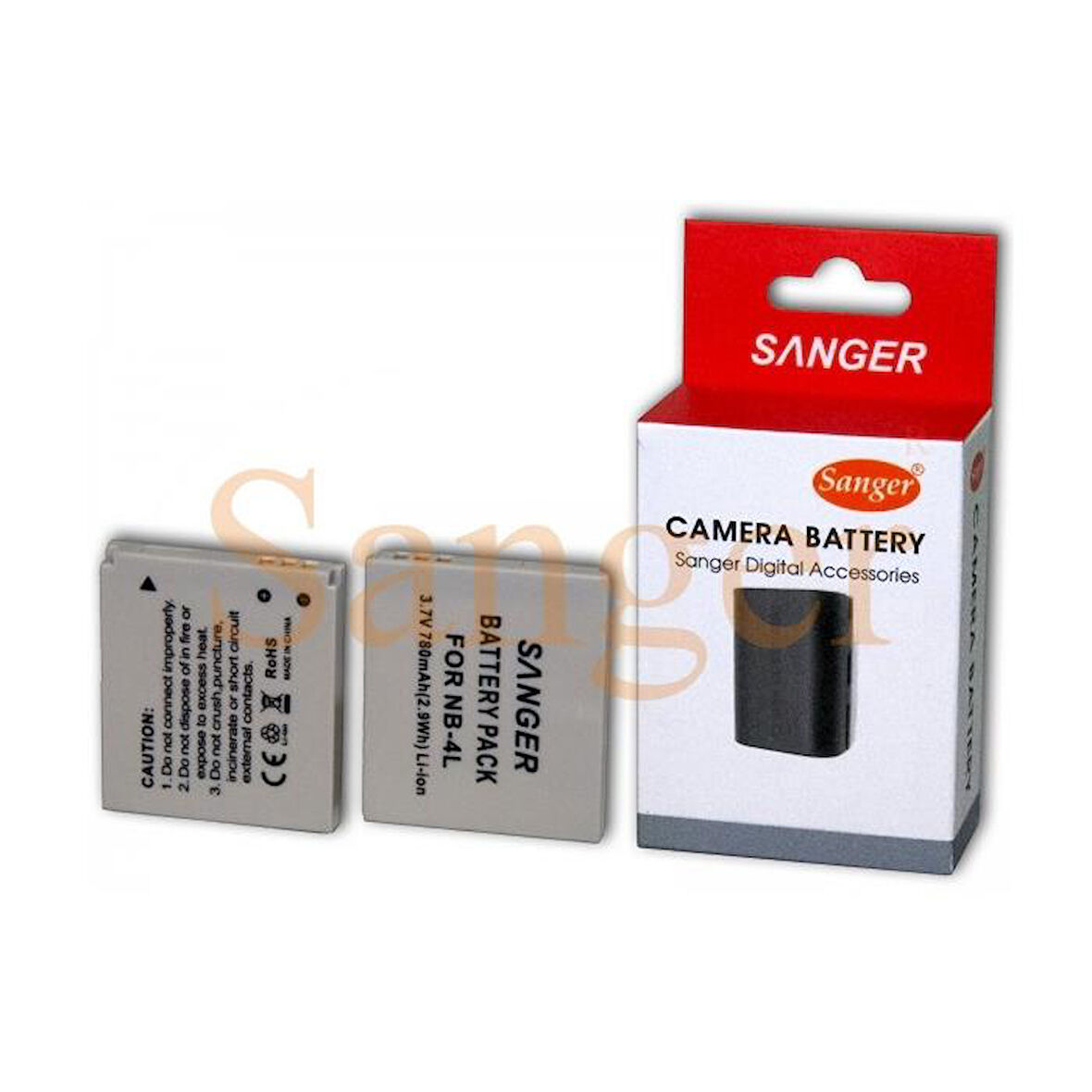 Sanger NB-4L Canon Fotoğraf Makinesi Batarya