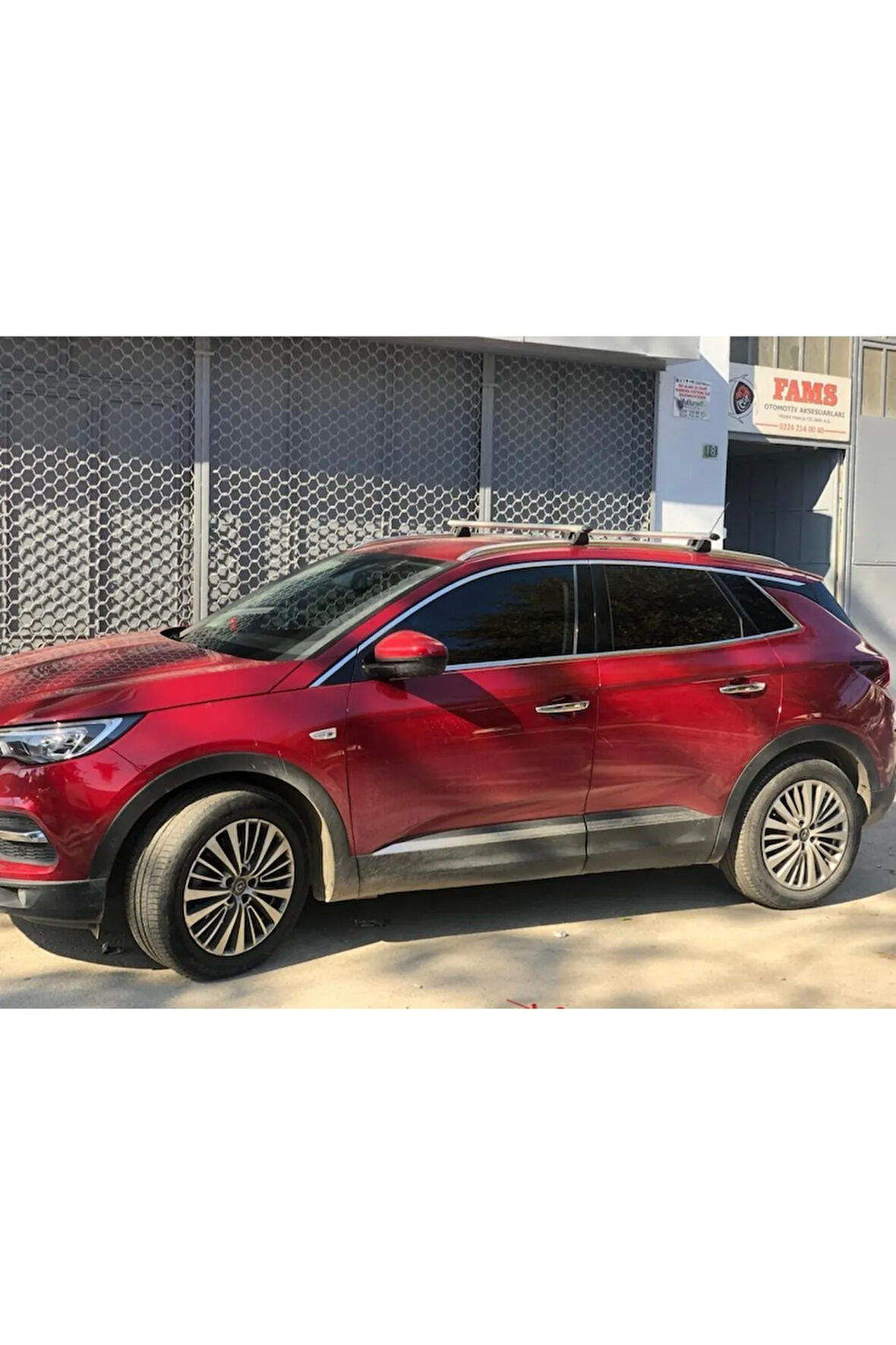 Opel Grandland X Krom Cam Çerçevesi 14 Parça 2017 Ve Üzeri Paslanmaz Çelik