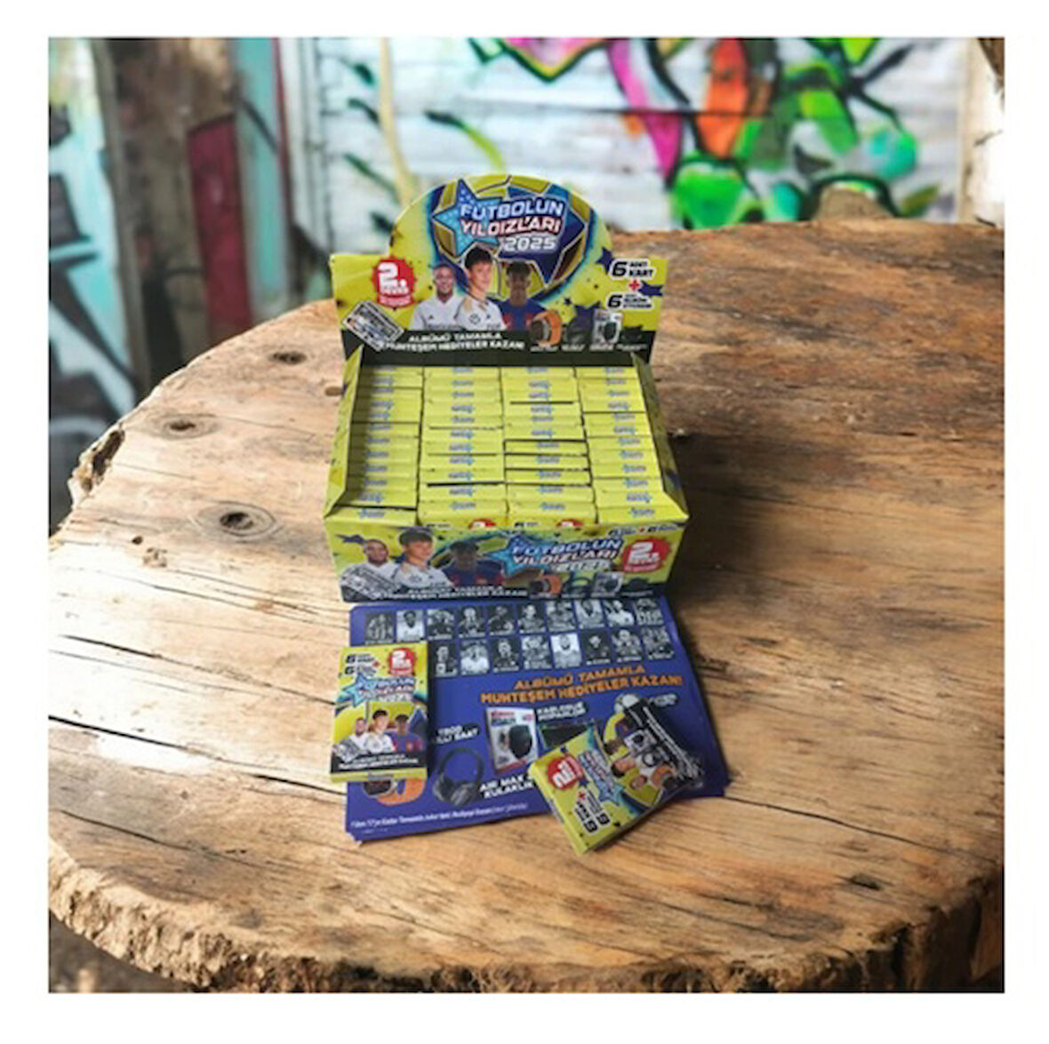 Futbolun Yıldızları Oyun Kartı - 6 paket