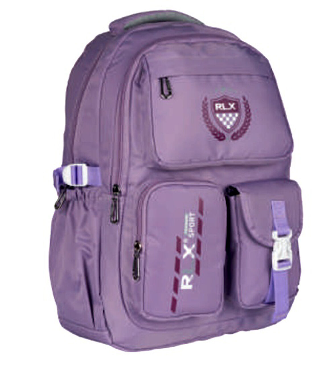 Relaxion Sırt Çantası Okul Çantası Lila Kod:2058