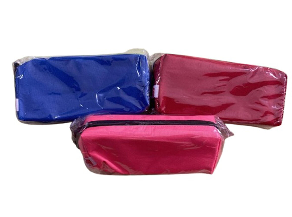 Stilo Kalem Çantası Tek Gözlü Karışık Renkli - 1 adet