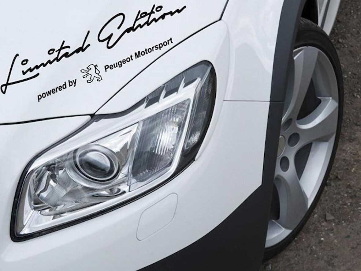 Limited Edition Sınırlı Sayıda Peugeot Araba Sticker Yapıştırma