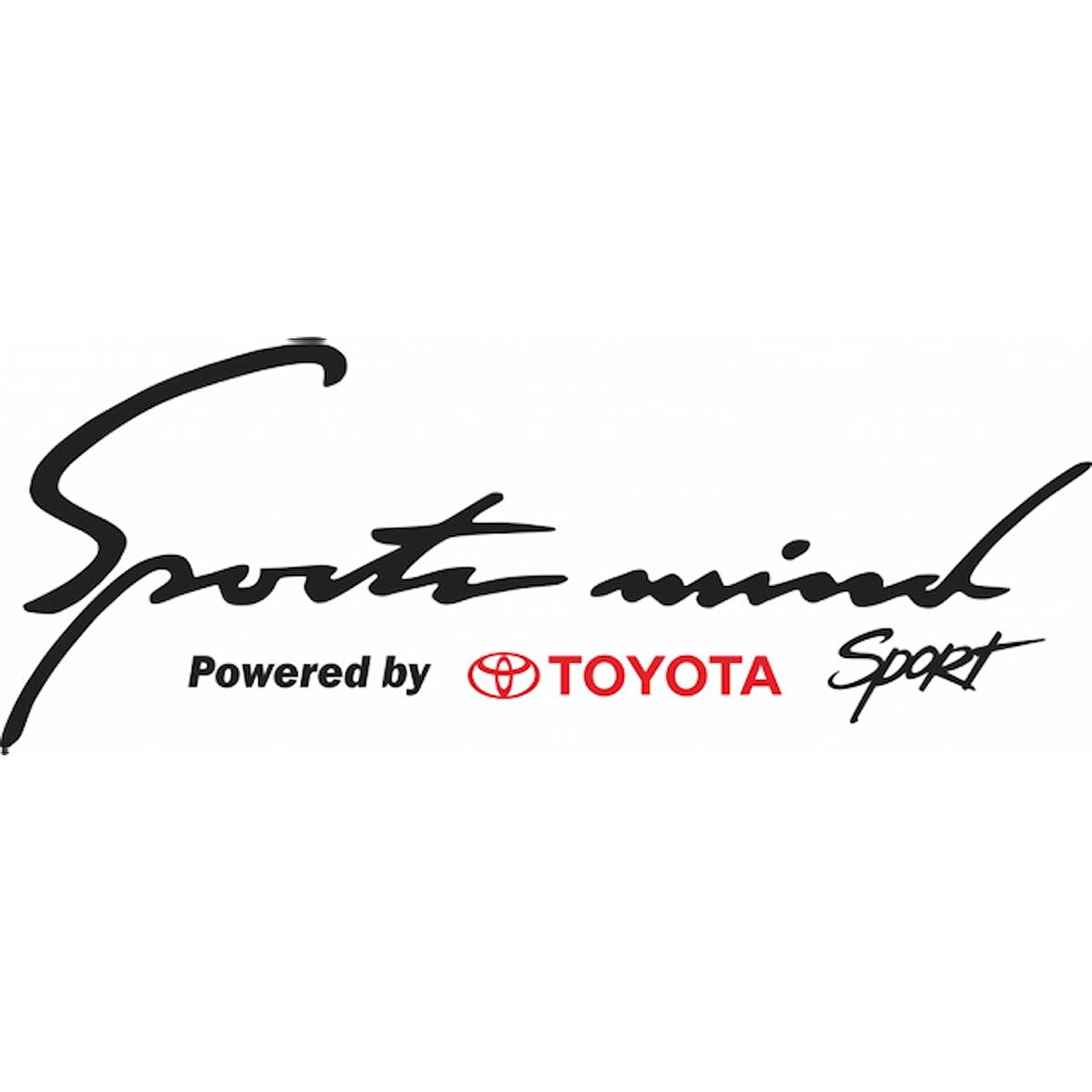 Powered By Toyota Sport Mind Oto Araba Sticker Araba Stickerı