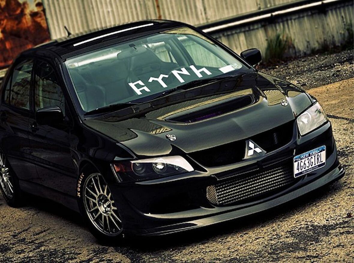 Araba Ön Cam Oto Sticker Yapıştırma Göktürkçe 50CM