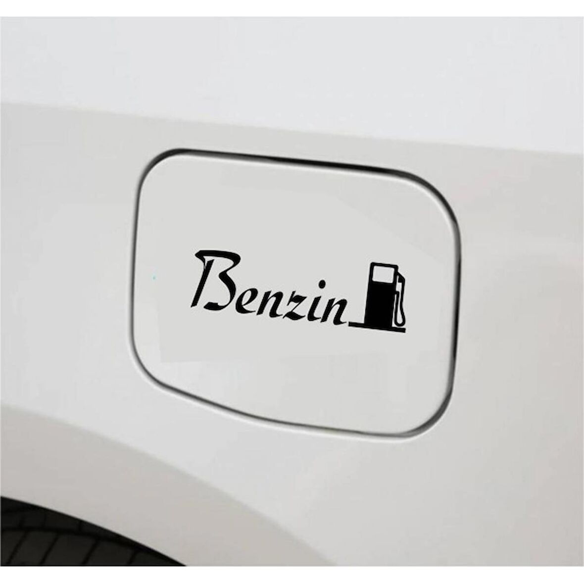 Araba Depo Kapağı Sticker benzin 2 Oto Sticker 2 Adet
